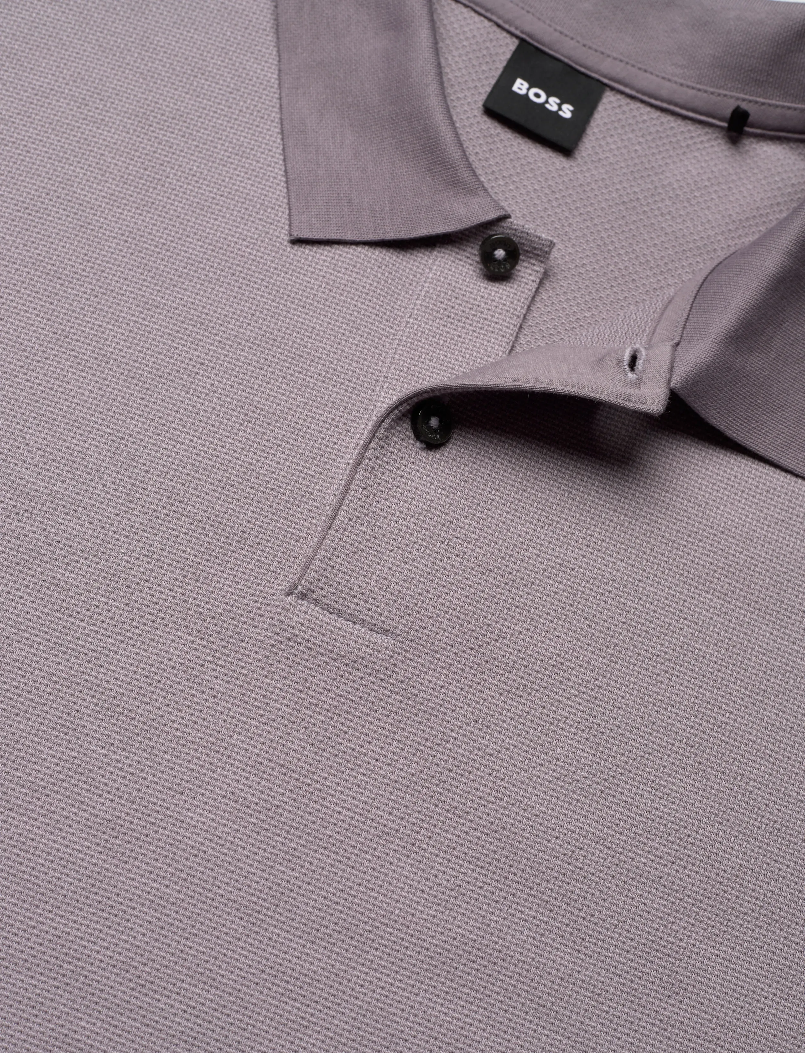 BOSS - H-Parlay 102 - kortærmede poloer - medium purple - 2