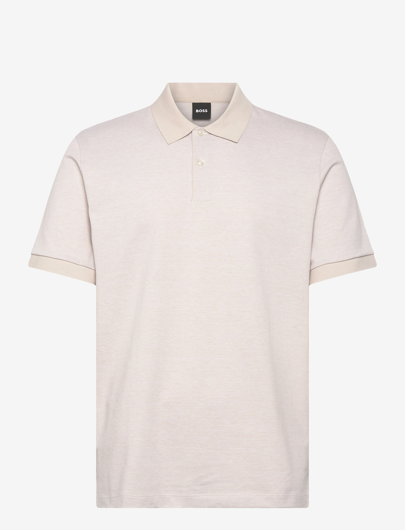 BOSS - H-Parlay 102 - kortærmede poloer - open beige - 1