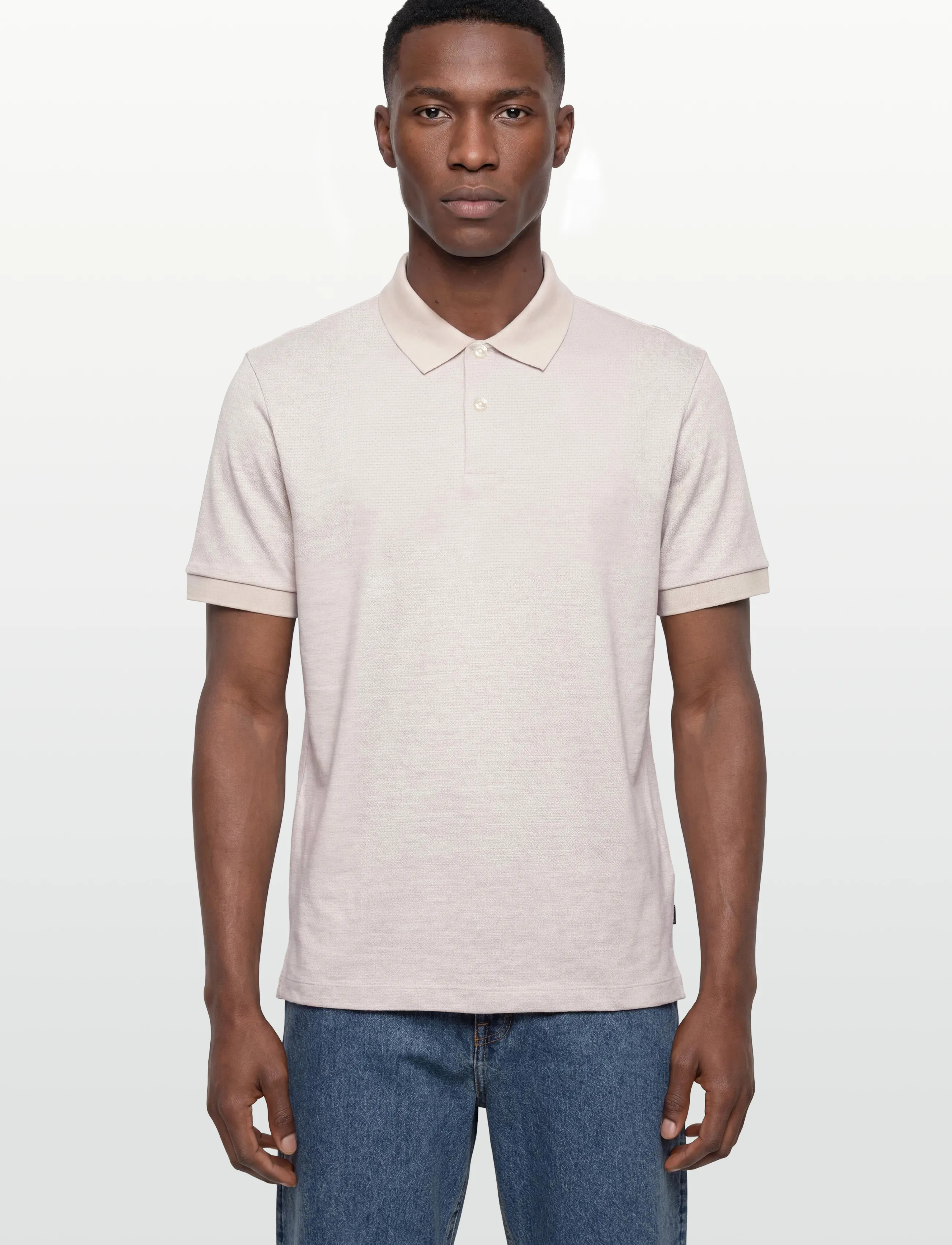 BOSS - H-Parlay 102 - polo marškinėliai trumpomis rankovėmis - open beige - 3