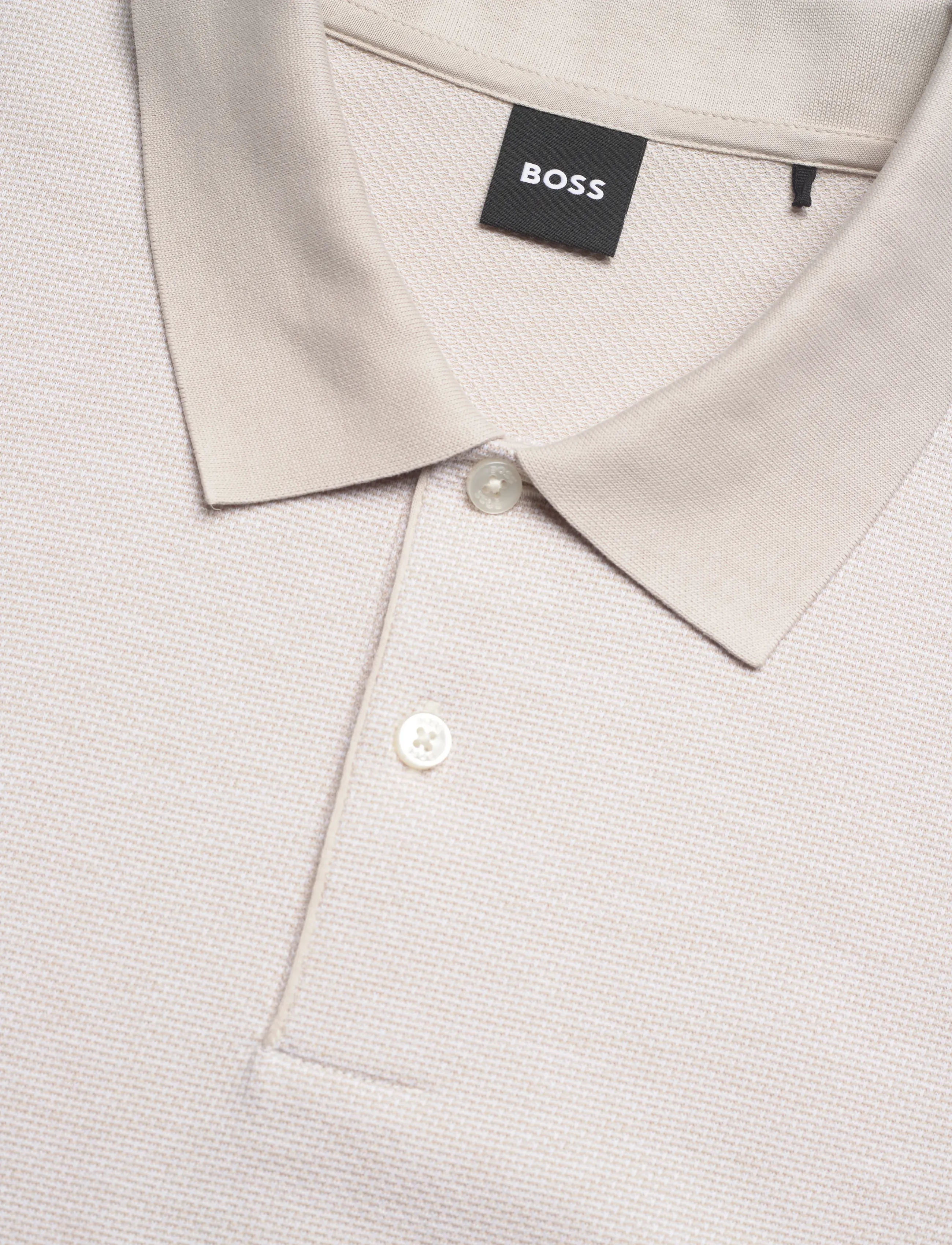 BOSS - H-Parlay 102 - polo marškinėliai trumpomis rankovėmis - open beige - 5