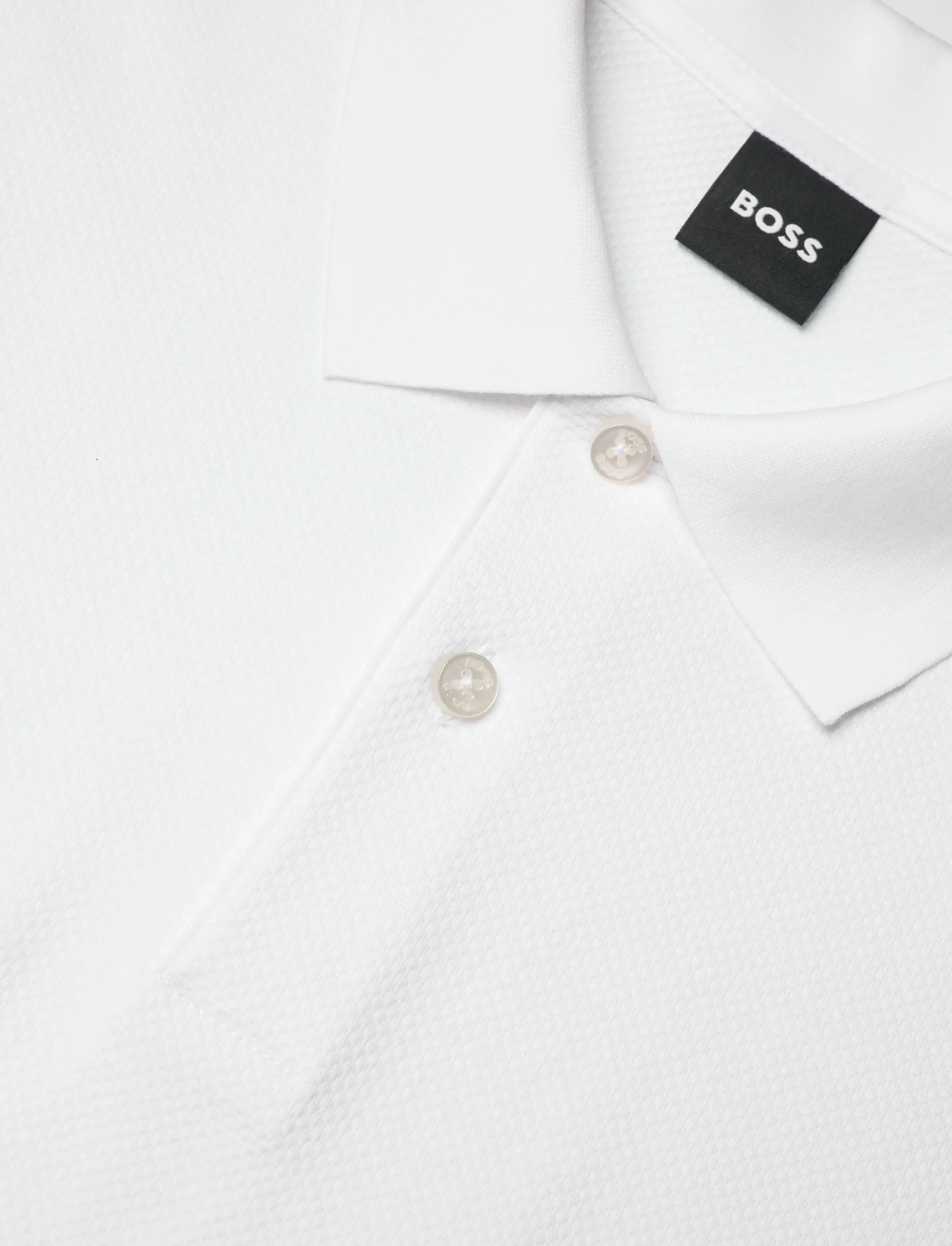 BOSS - H-Parlay 102 - short-sleeved polos - white - 5