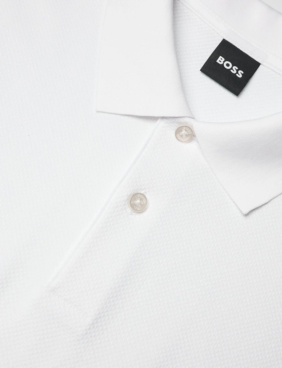 BOSS - H-Parlay 102 - lühikeste varrukatega polod - white - 5