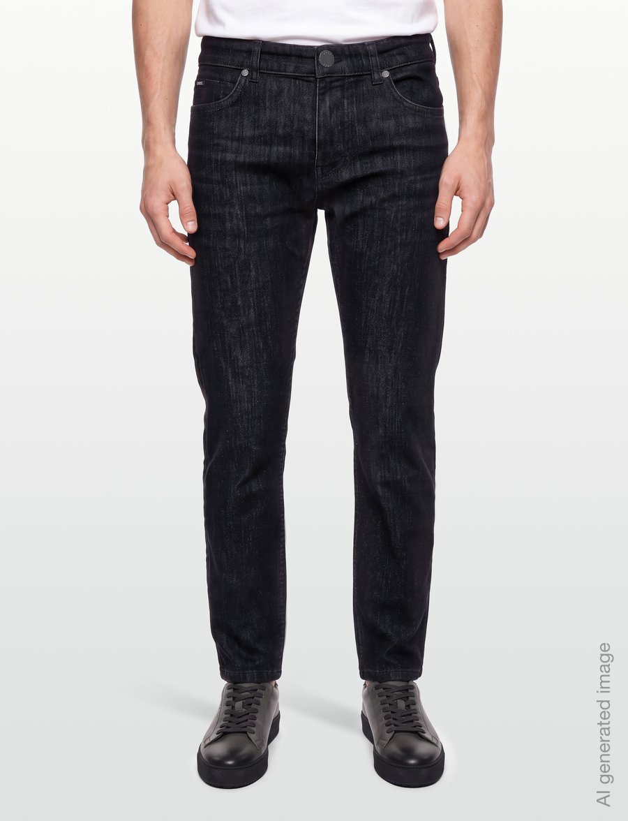 BOSS - P-Delaware - slim-fit jeans - black - 3