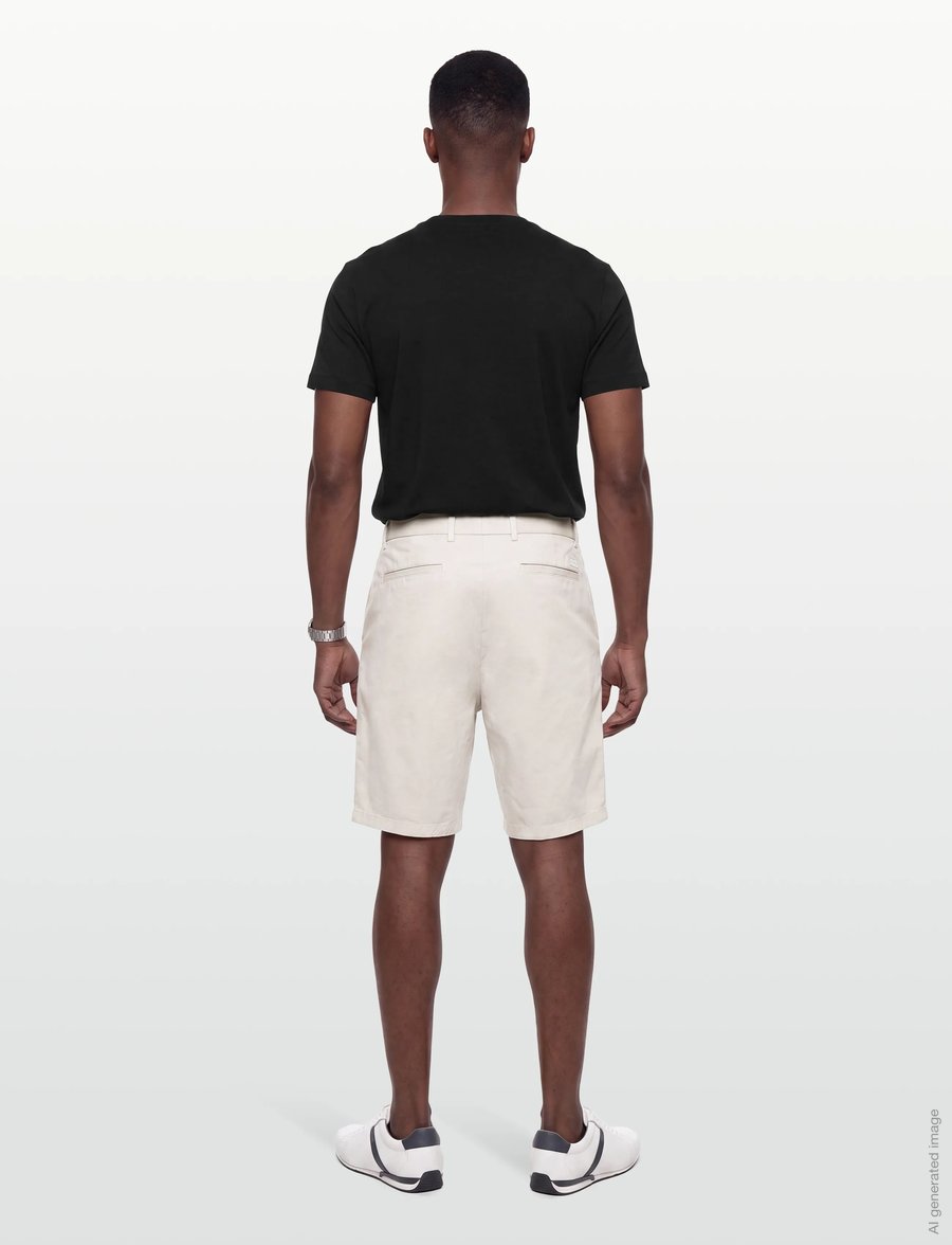 BOSS - H-Kane1-Shorts - chinos shorts - open grey - 4