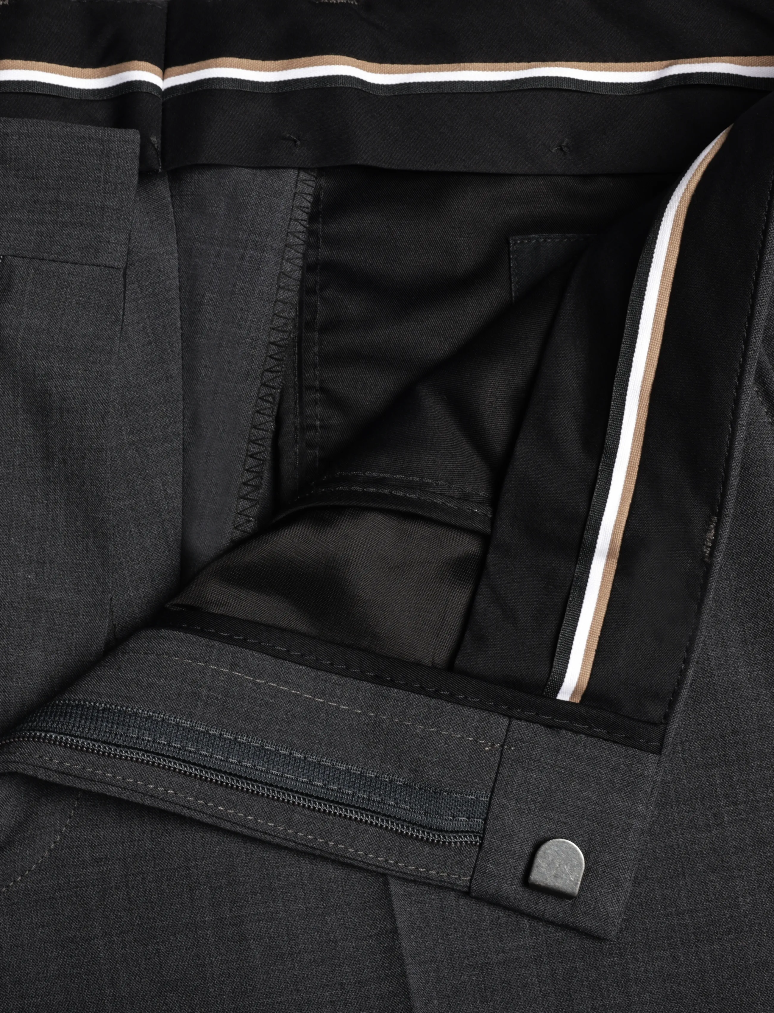 BOSS - H-Leon-MM-C-NF - habitbukser - dark grey - 2