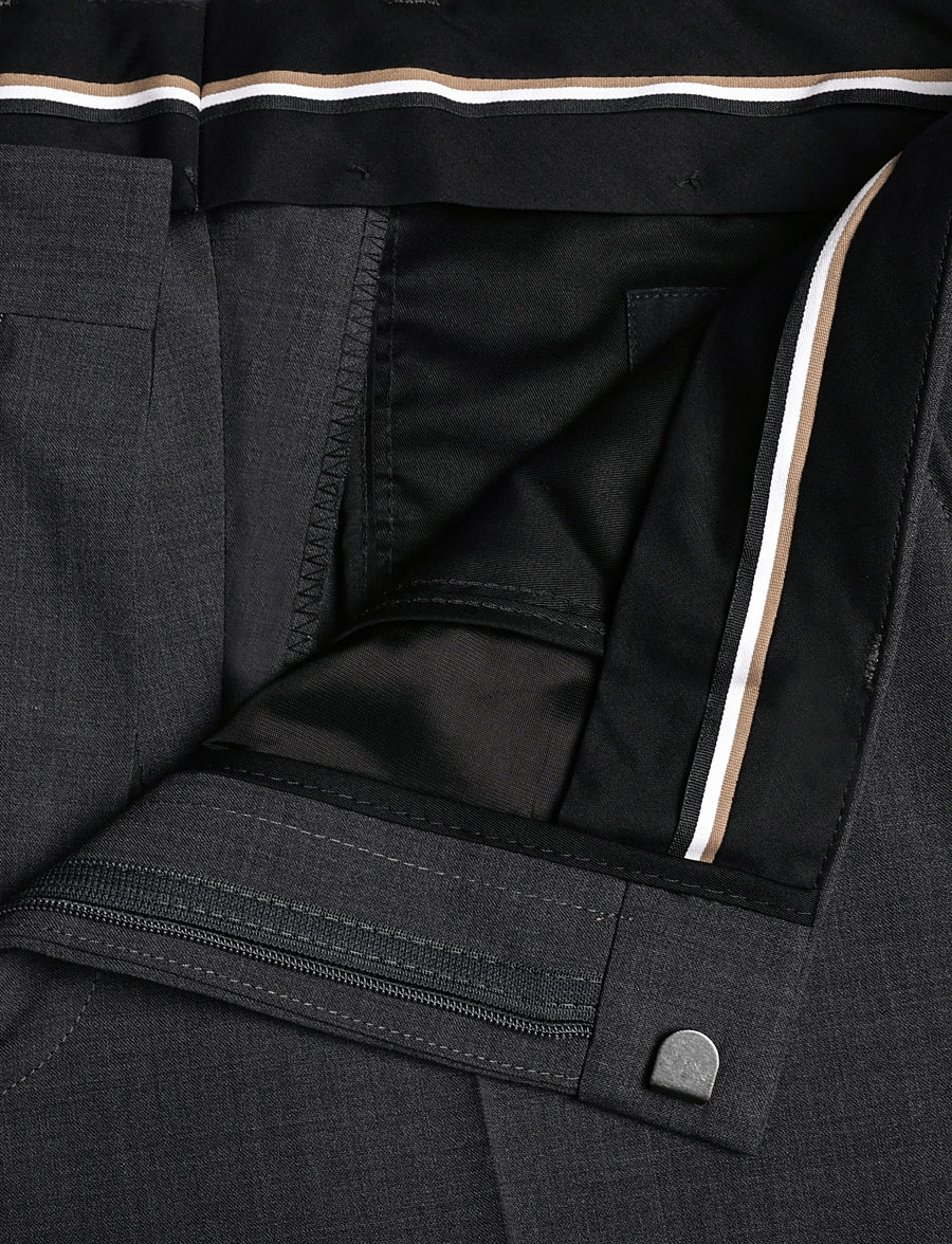BOSS - H-Leon-MM-C-NF - habitbukser - dark grey - 2