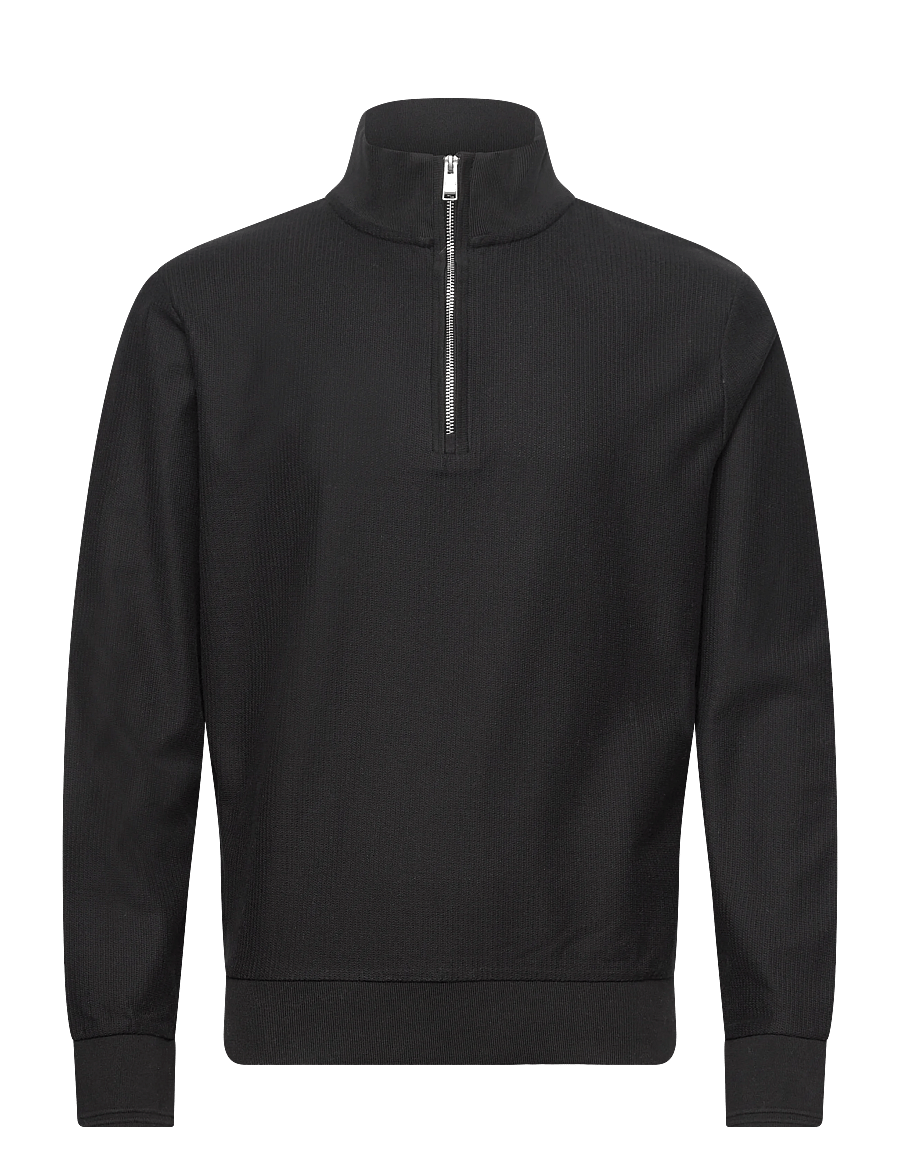 BOSS - H-Sidney 70 - puolivetoketjulliset neuleet - black - 0