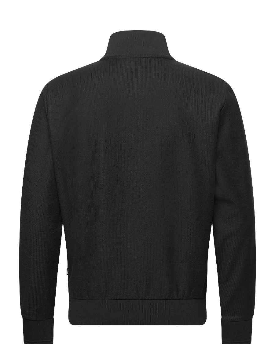 BOSS - H-Sidney 70 - puolivetoketjulliset neuleet - black - 1