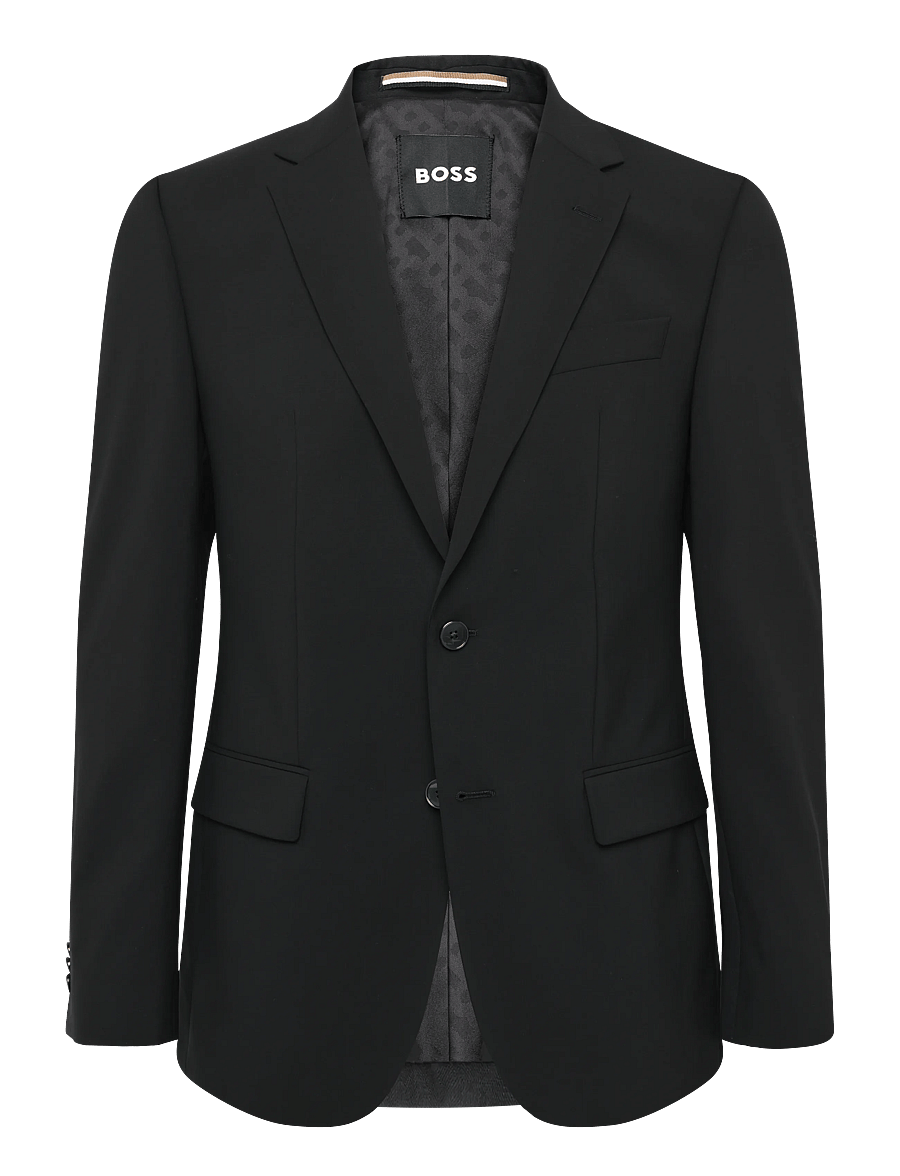 BOSS - H-Jasper-MM-C-NF - enkeltradede blazere - black - 0