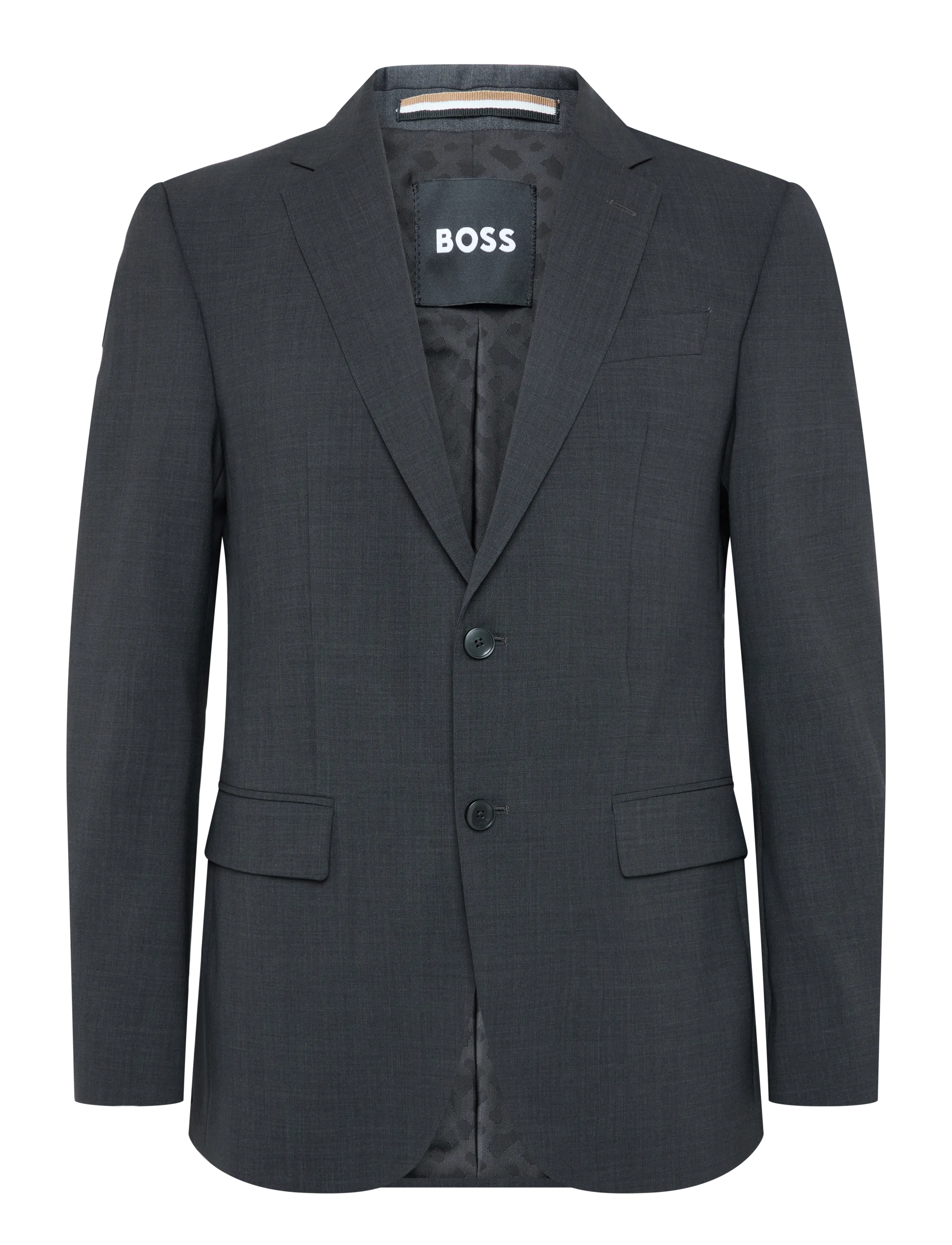 BOSS H-Jasper-MM-C-NF - Einreiher - DARK GREY / grey