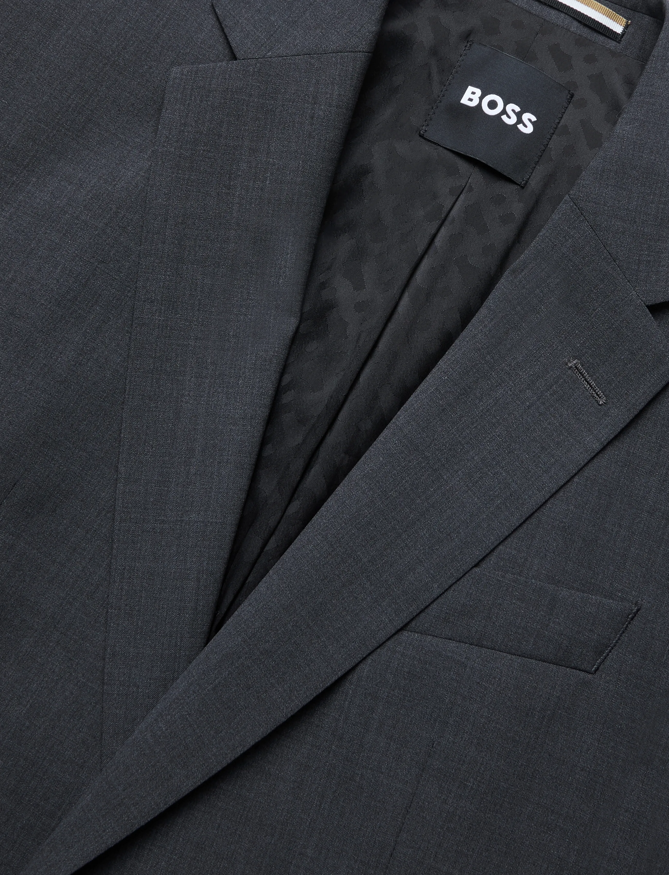 BOSS - H-Jasper-MM-C-NF - einreiher - dark grey - 2