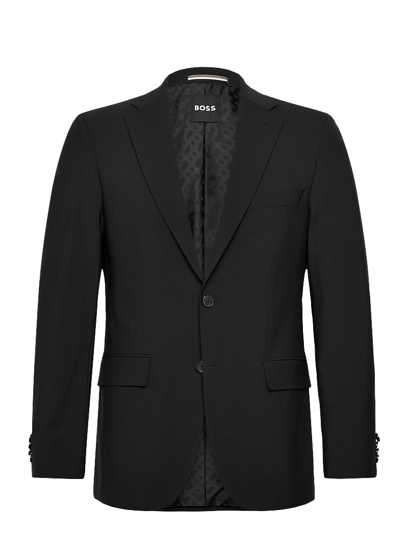 BOSS - H-Harvey-MM-C-NF - Ühe rinnatisega pintsakud - black - 0