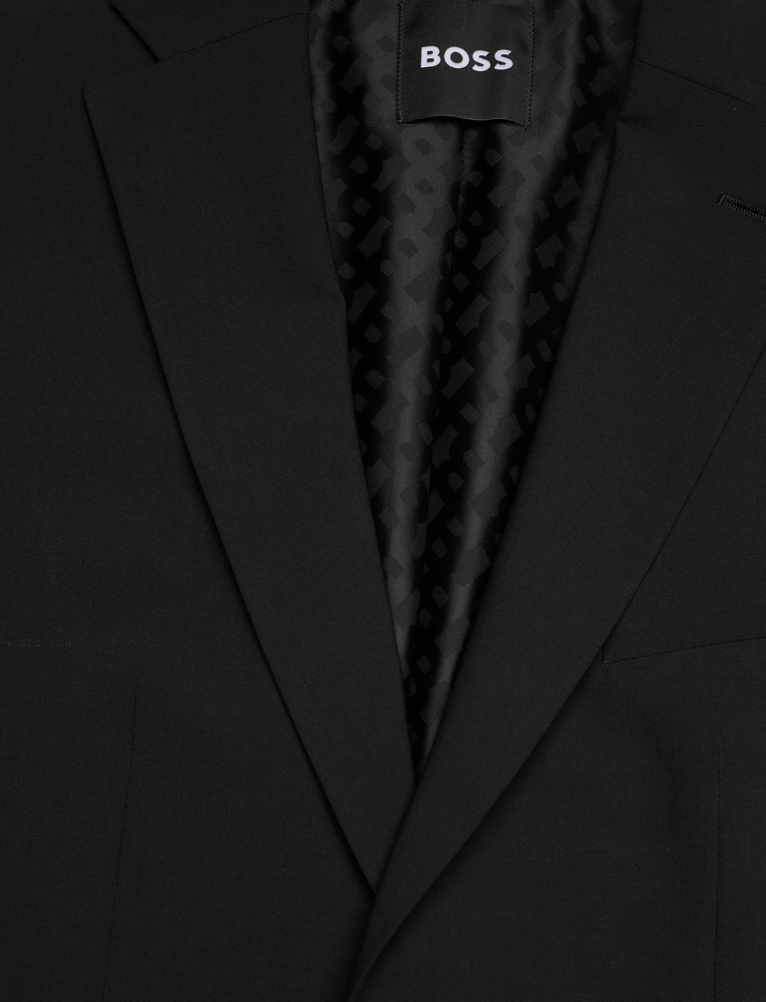 BOSS - H-Harvey-MM-C-NF - enkelknäppta kavajer - black - 2