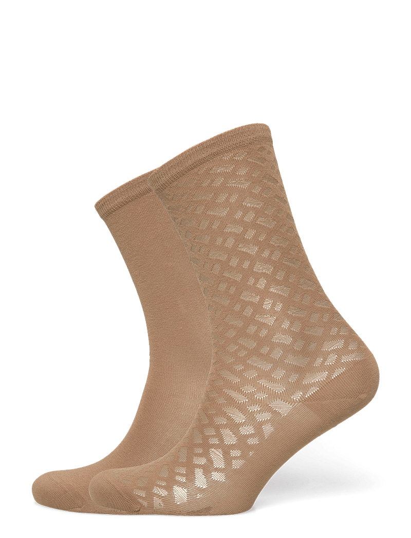 BOSS - 2P RS BMono Net CC W - crew-socken - medium beige - 0