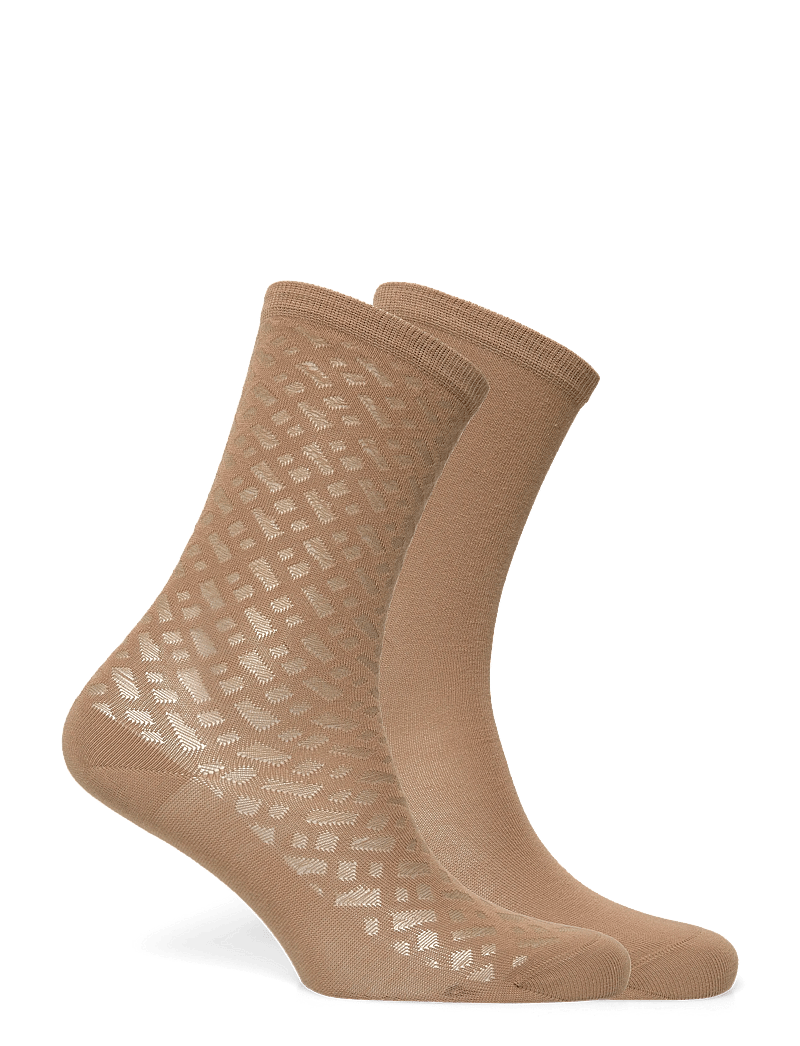 BOSS - 2P RS BMono Net CC W - crew-socken - medium beige - 1