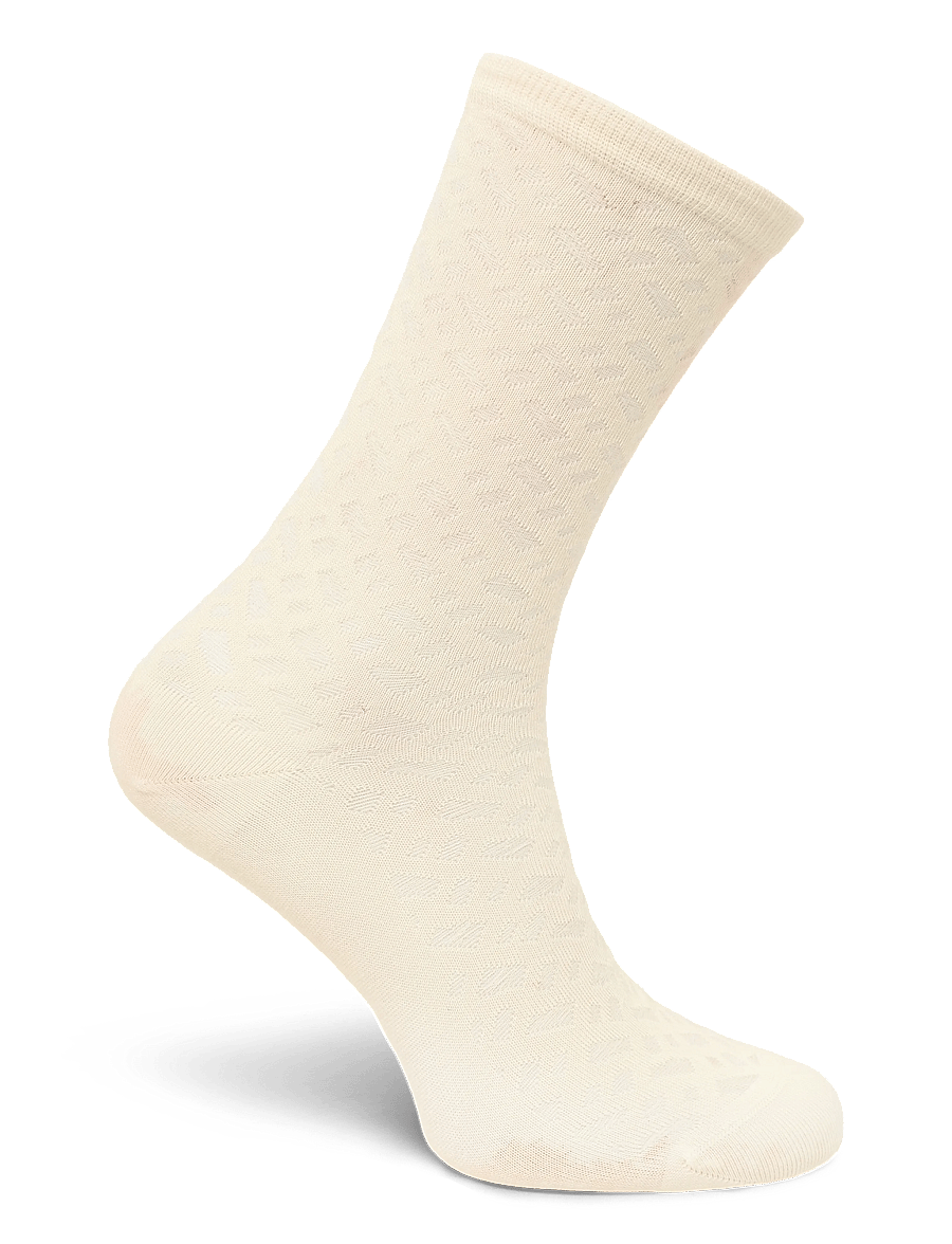 BOSS - 2P RS BMono Net CC W - normale socken - open white - 3