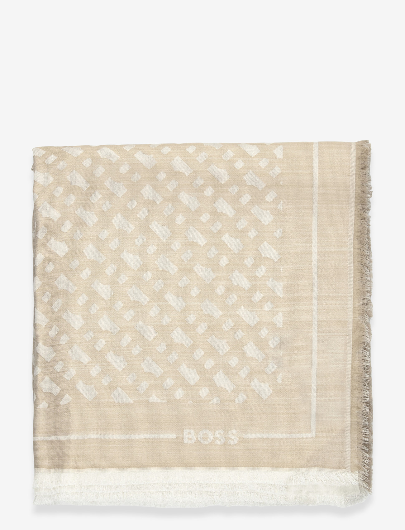 BOSS - Monyque_100*200 - tynde tørklæder - light beige - 1