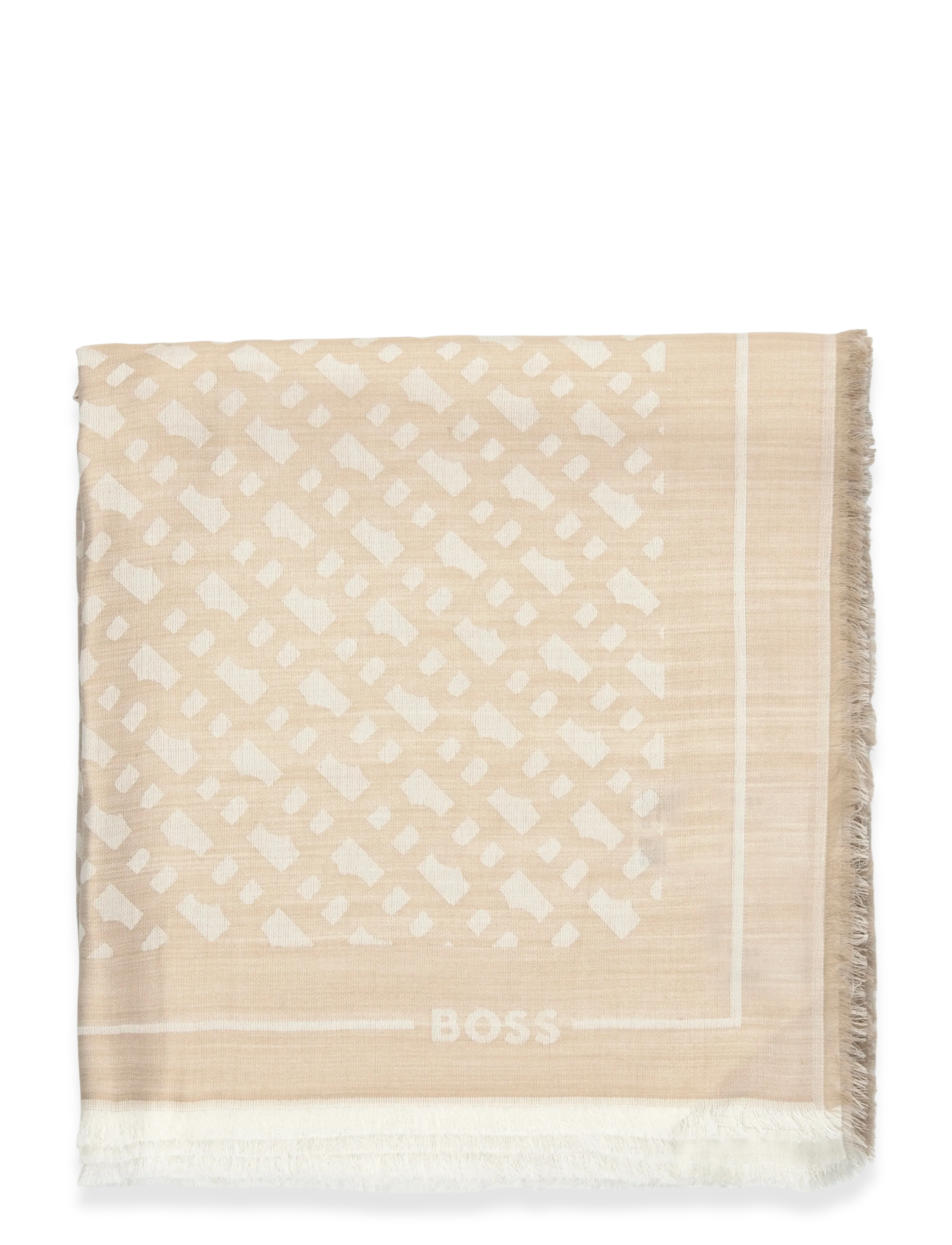 BOSS - Monyque_100*200 - lightweight scarves - light beige - 1