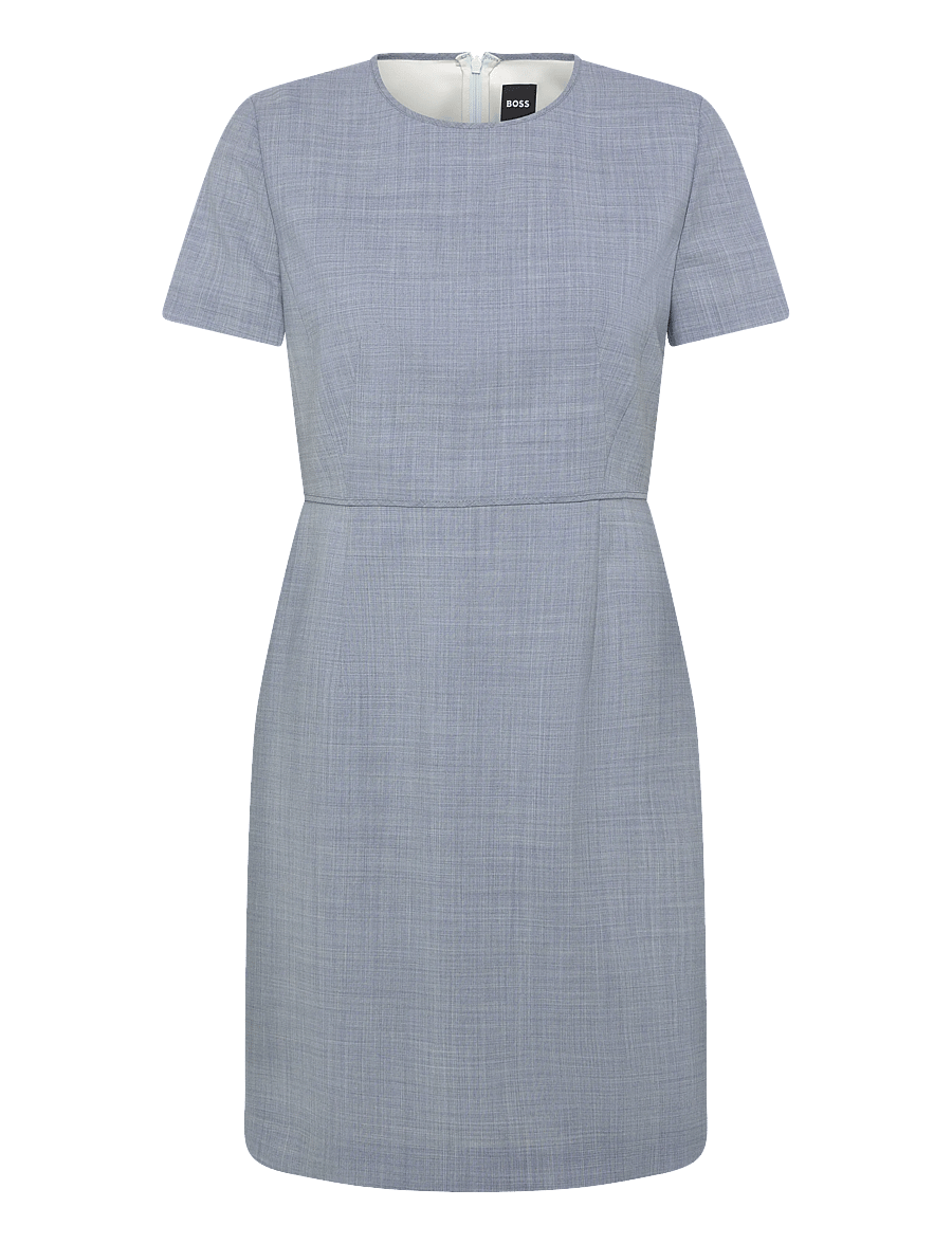 BOSS - Dunera - midi kjólar - open blue - 1