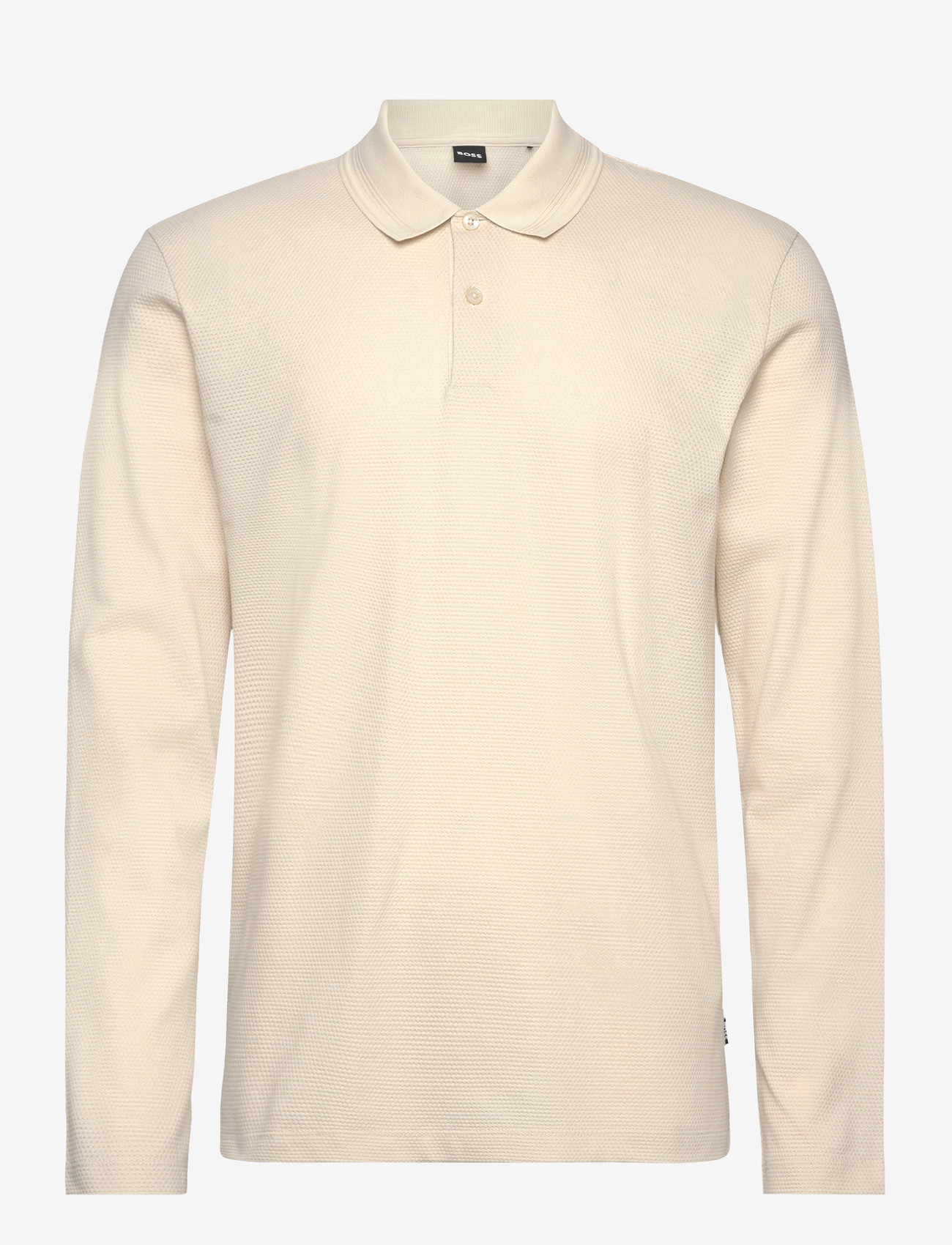 BOSS - Pittman 240 - langærmede poloer - open white - 0