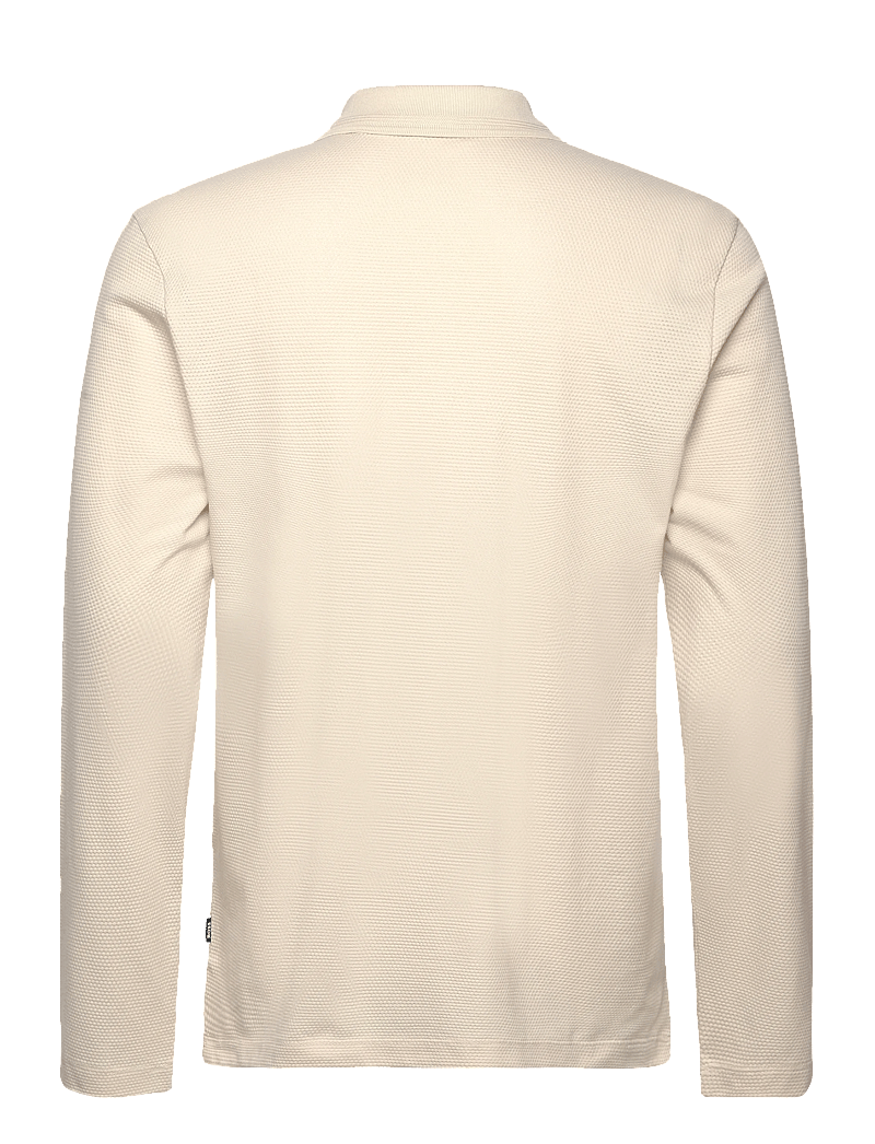 BOSS - Pittman 240 - langærmede poloer - open white - 1