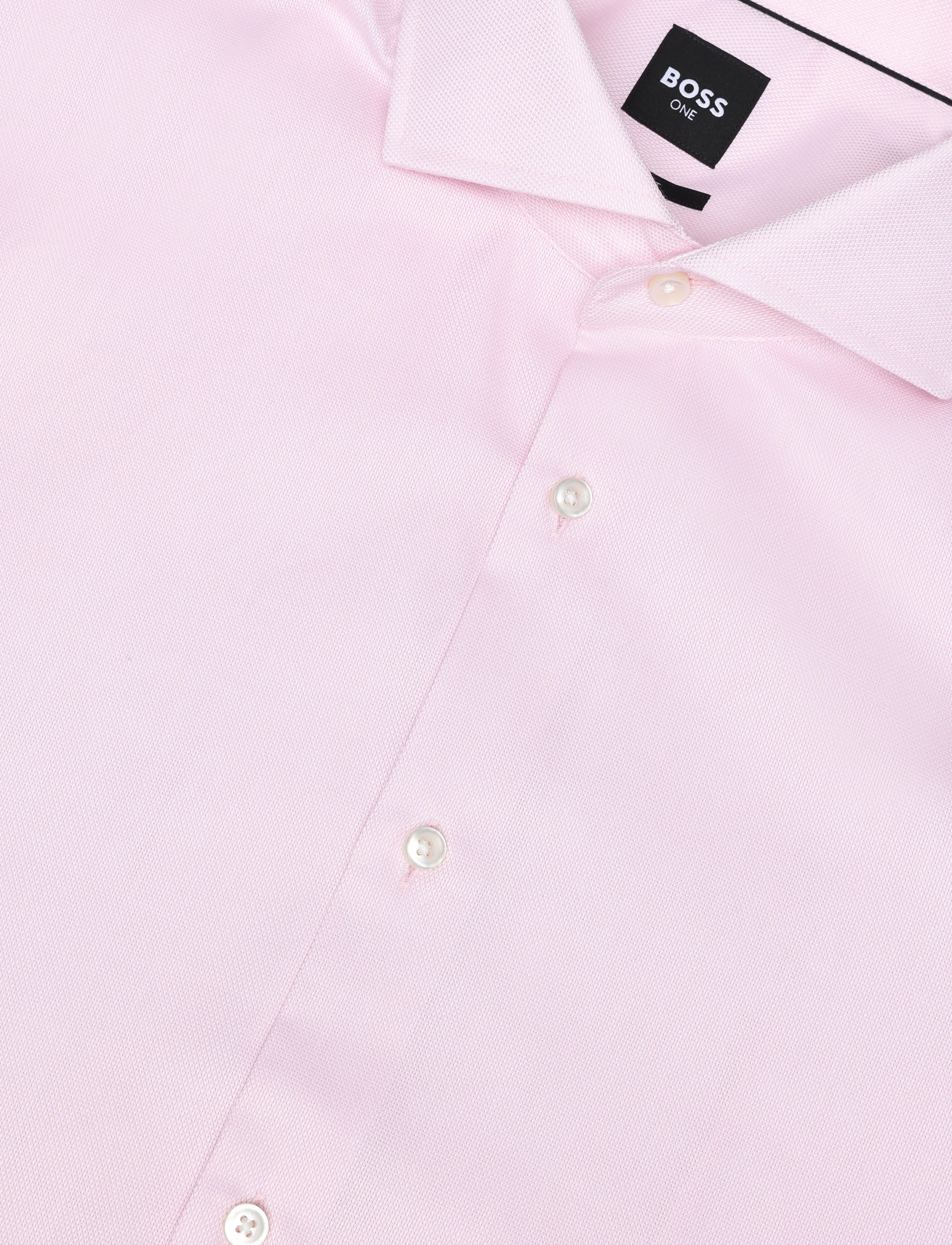 BOSS - H-HANK-SP-B1-C1-261 - ametlikud särgid - light/pastel pink - 2