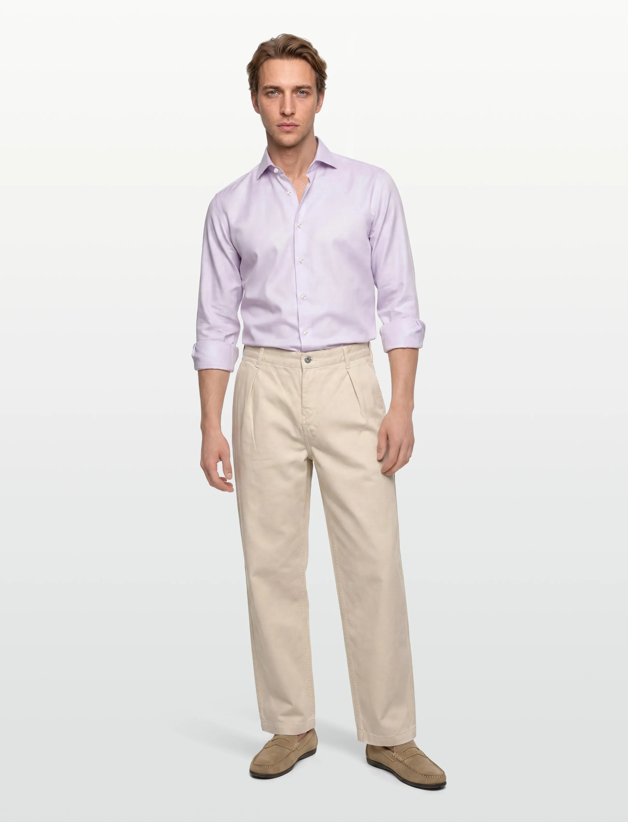 BOSS H-HANK-SP-B1-C1-261 - Skjortor - OPEN PURPLE / purple