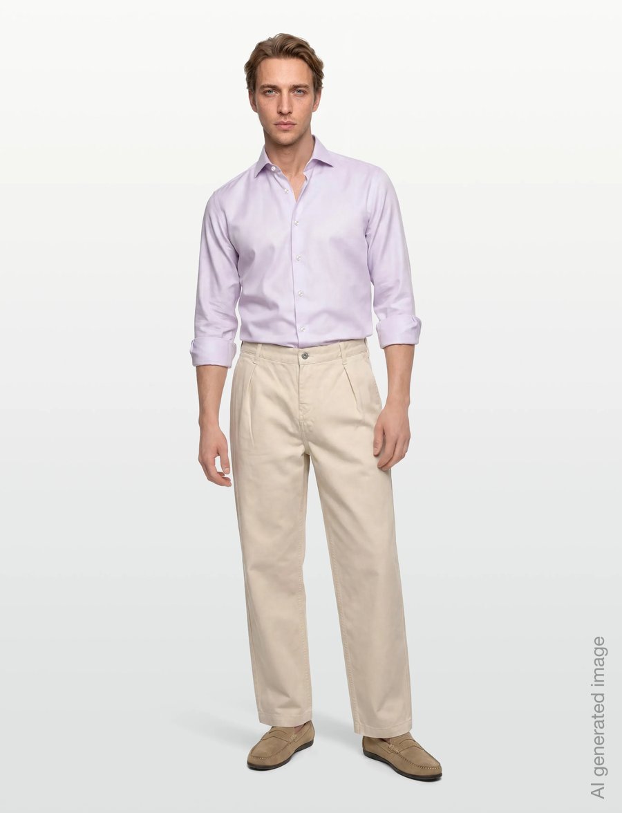 BOSS - H-HANK-SP-B1-C1-261 - formal shirts - open purple - 0