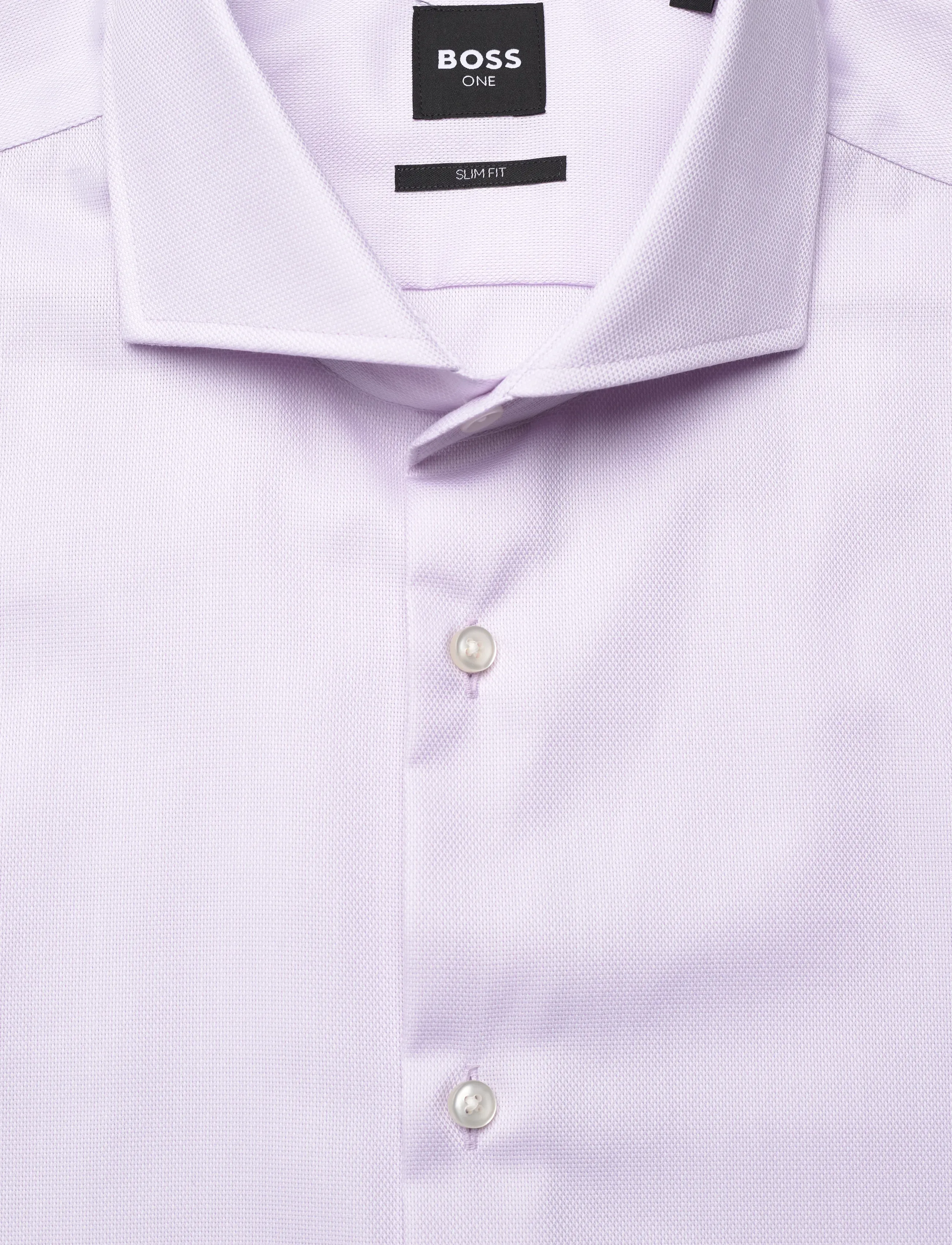 BOSS - H-HANK-SP-B1-C1-261 - kostymskjortor - open purple - 2