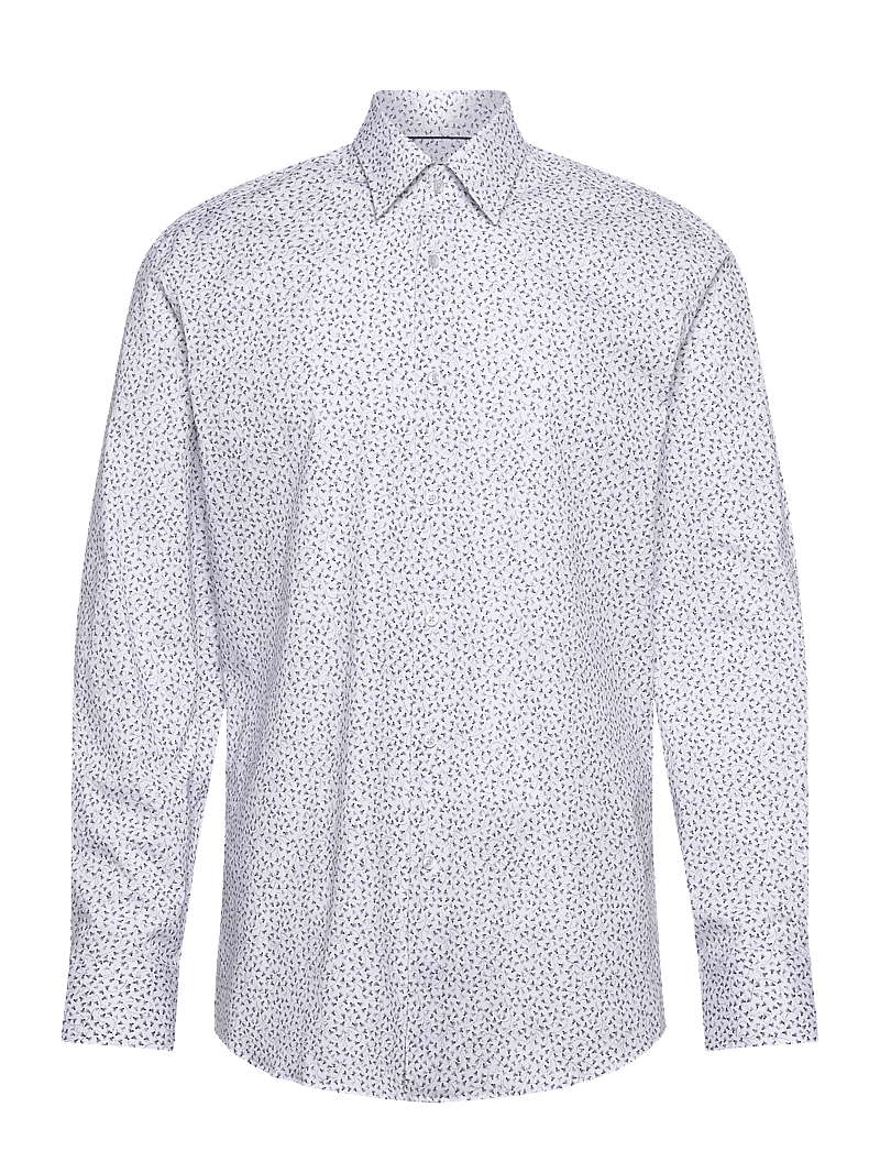 BOSS - H-HANK-K-C1-261 - hemden mit muster - medium blue - 0