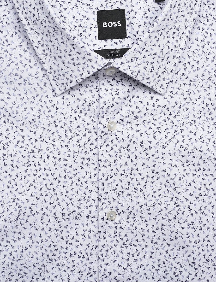 BOSS - H-HANK-K-C1-261 - chemises à motifs - medium blue - 2