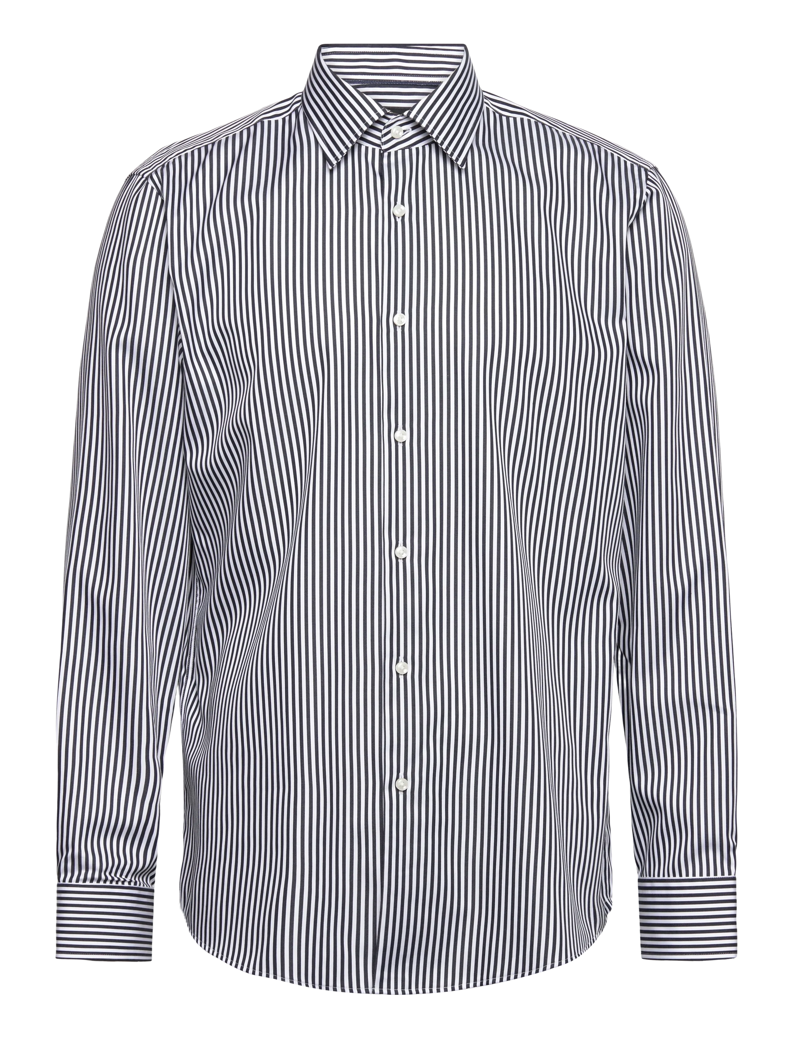 BOSS - H-JOE-K-C1-261 - randiga skjortor - dark blue - 0