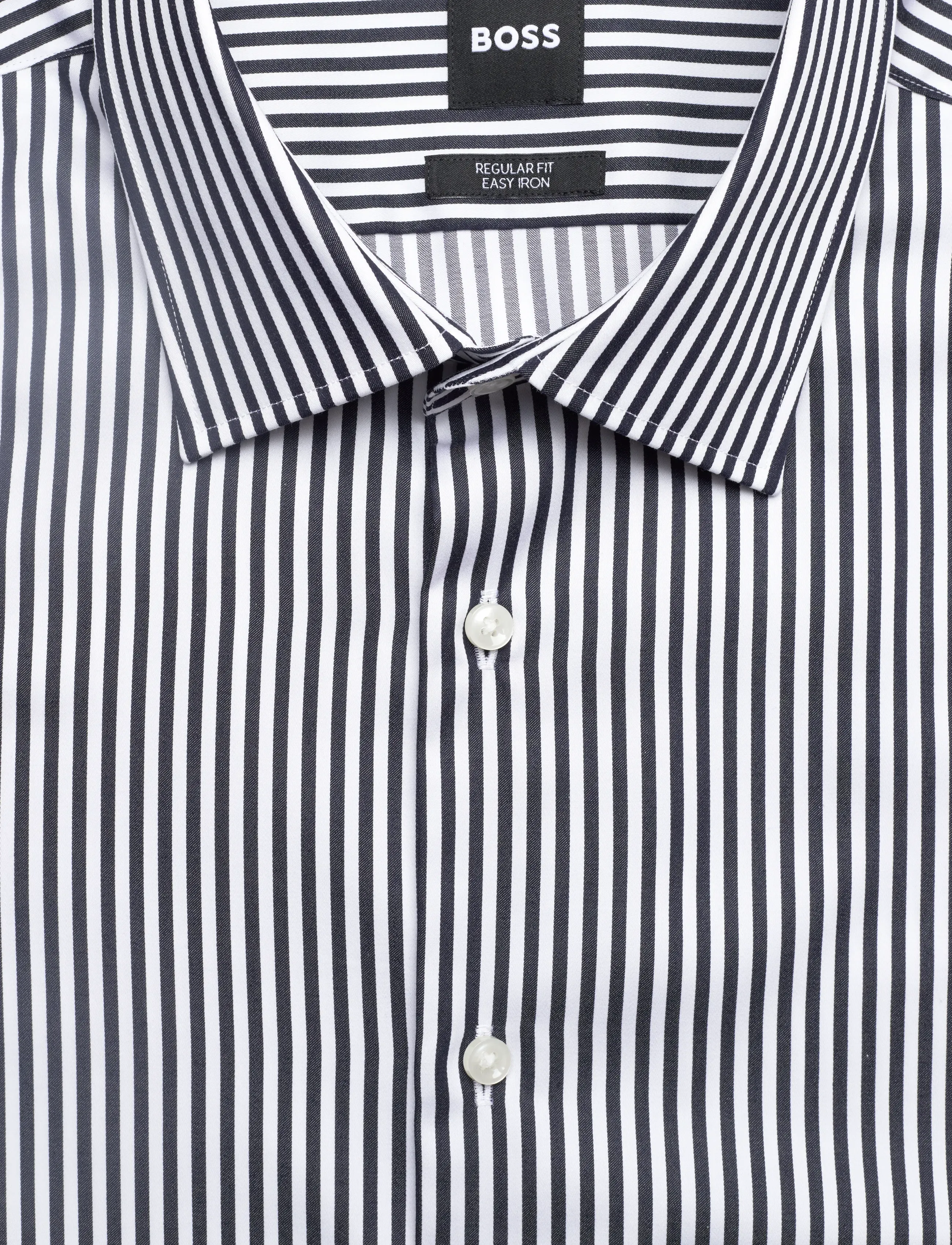 BOSS - H-JOE-K-C1-261 - randiga skjortor - dark blue - 2