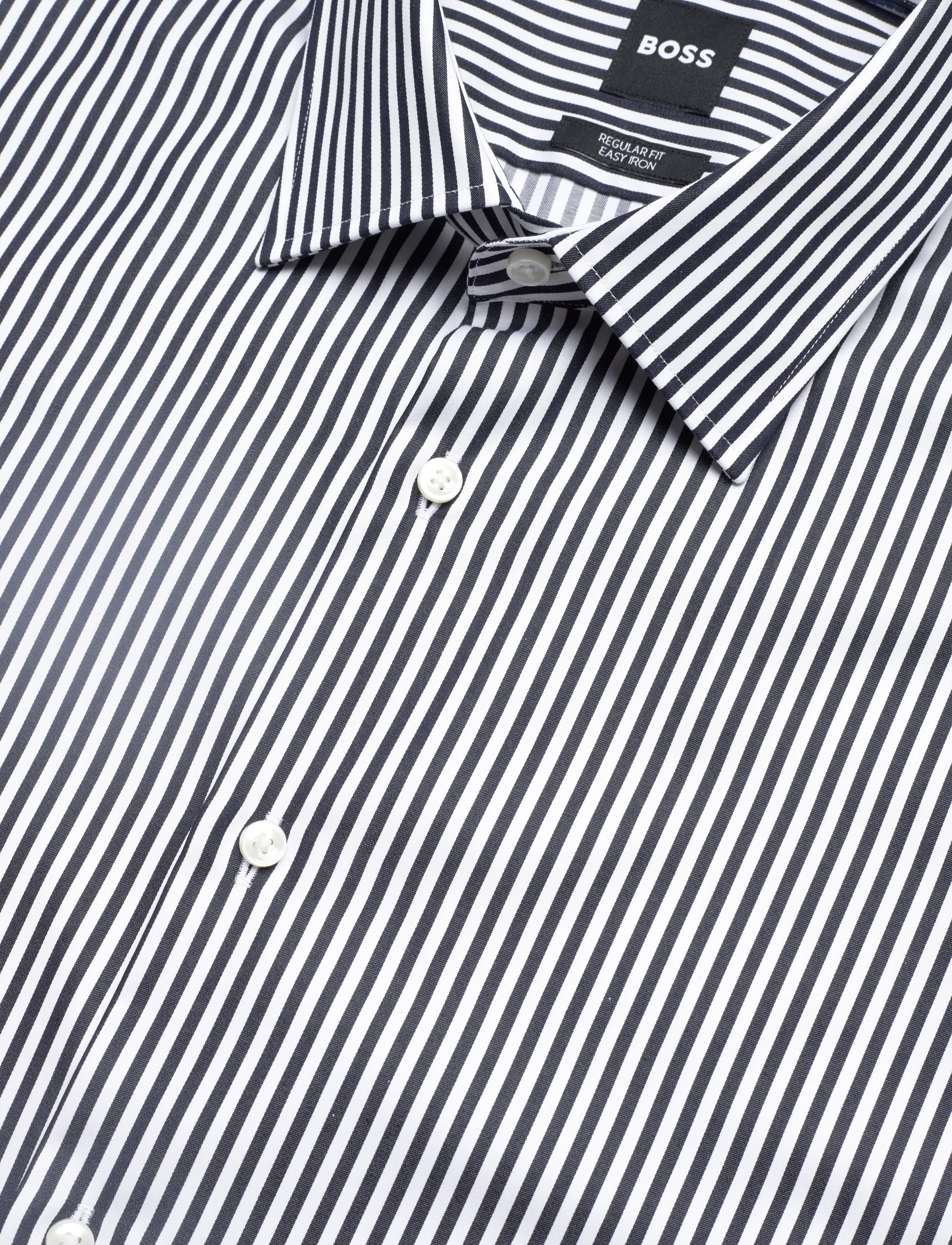 BOSS - H-JOE-K-C1-261 - randiga skjortor - dark blue - 3