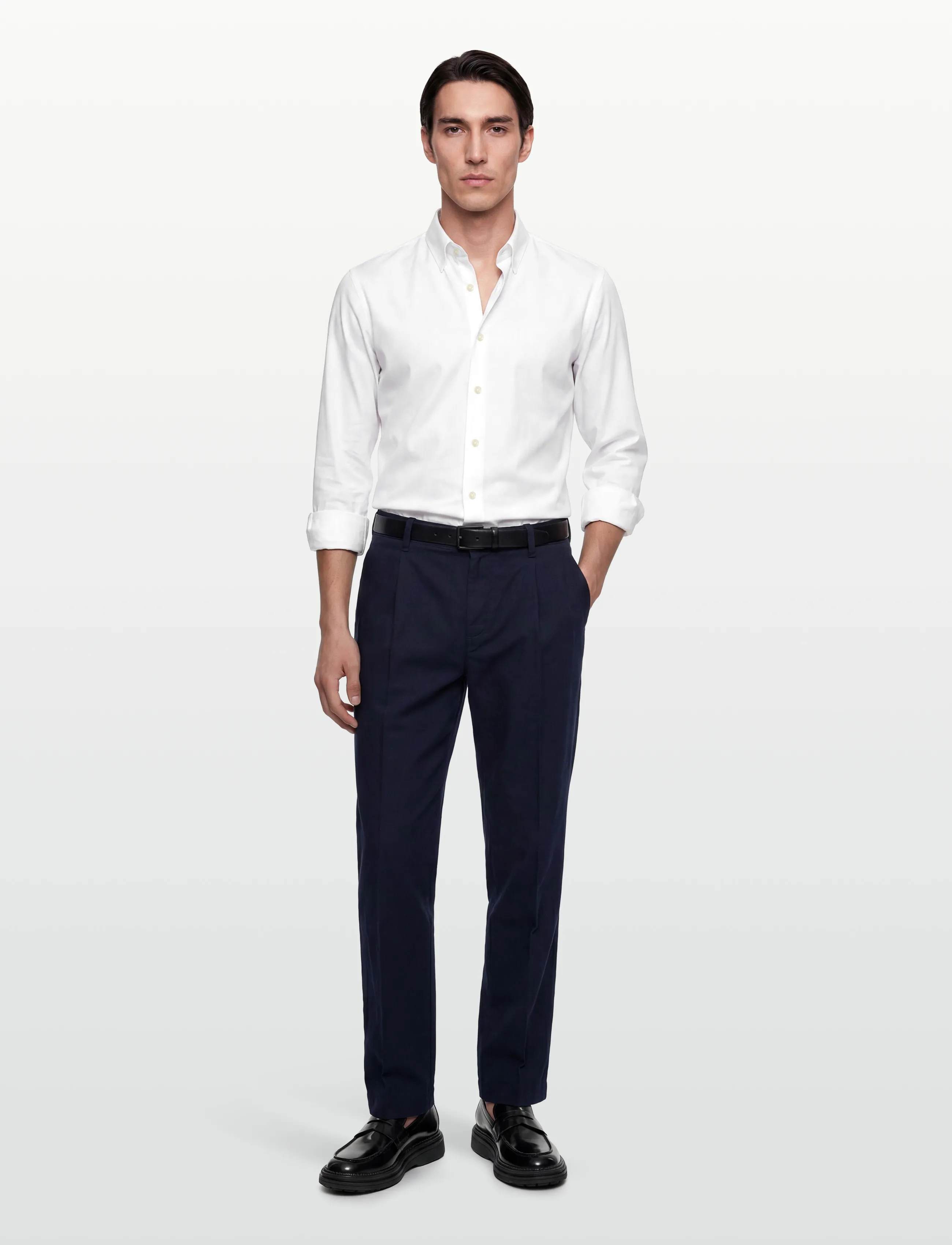 BOSS P-HANK-S-K-261 - Formelle skjorter - WHITE / white