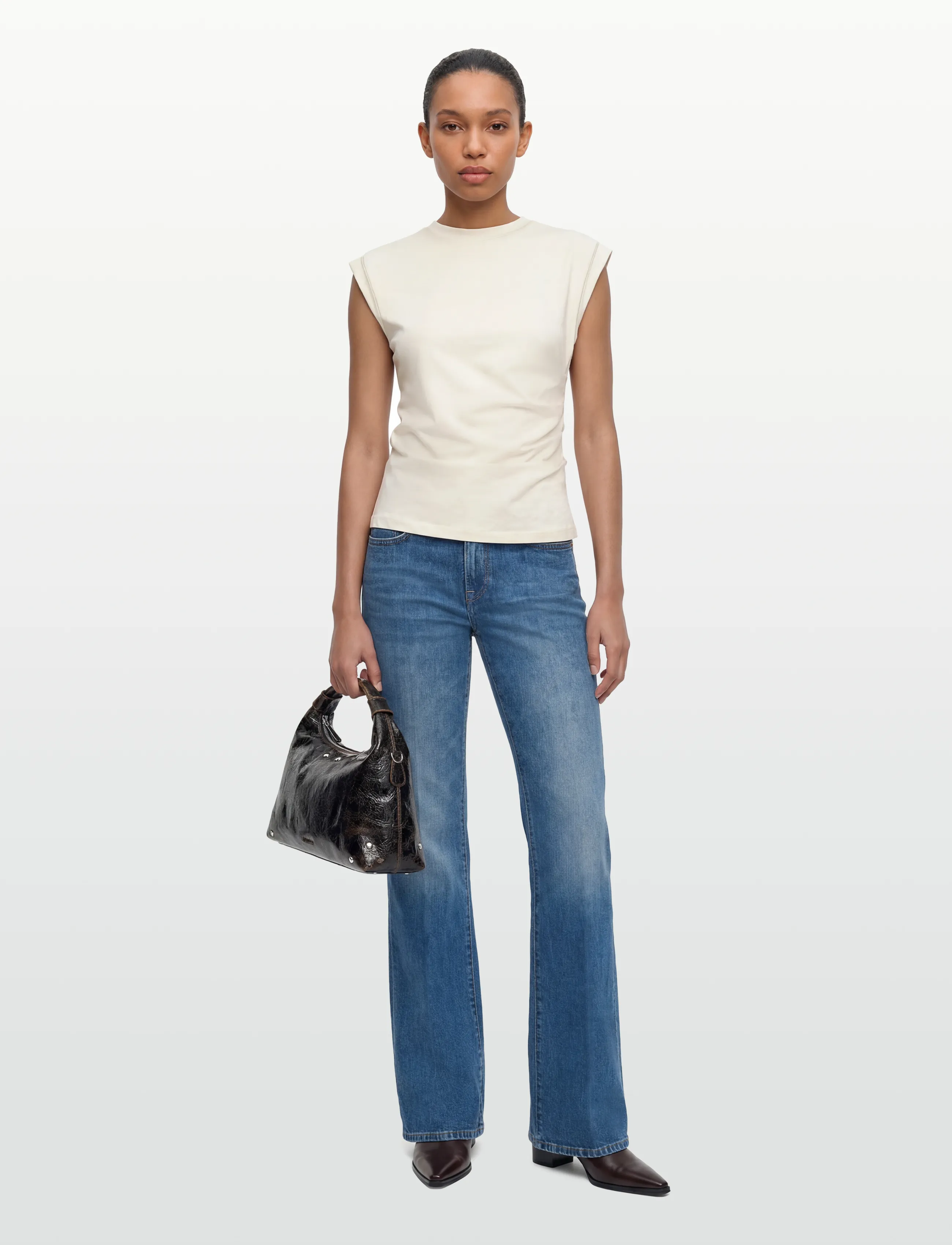 BOSS Epka - T-shirts & Hauts - OPEN WHITE / cream