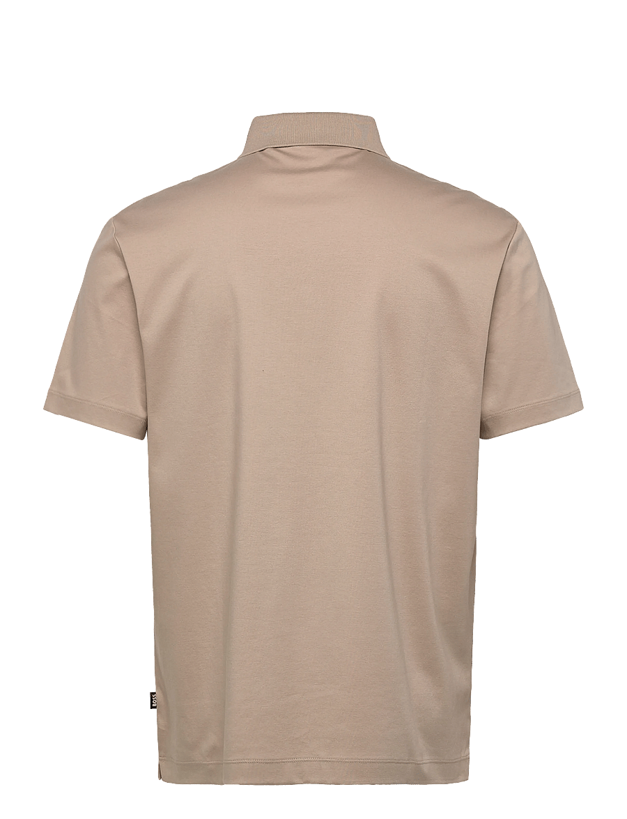 BOSS - C-Parris 01 - lühikeste varrukatega polod - open beige - 2
