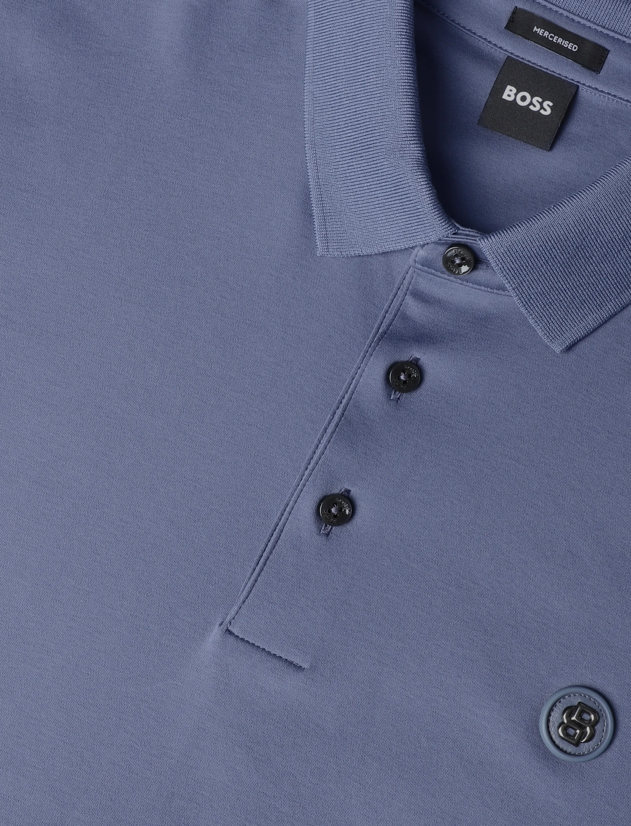 BOSS - C-Parris 01 - lühikeste varrukatega polod - open blue - 2