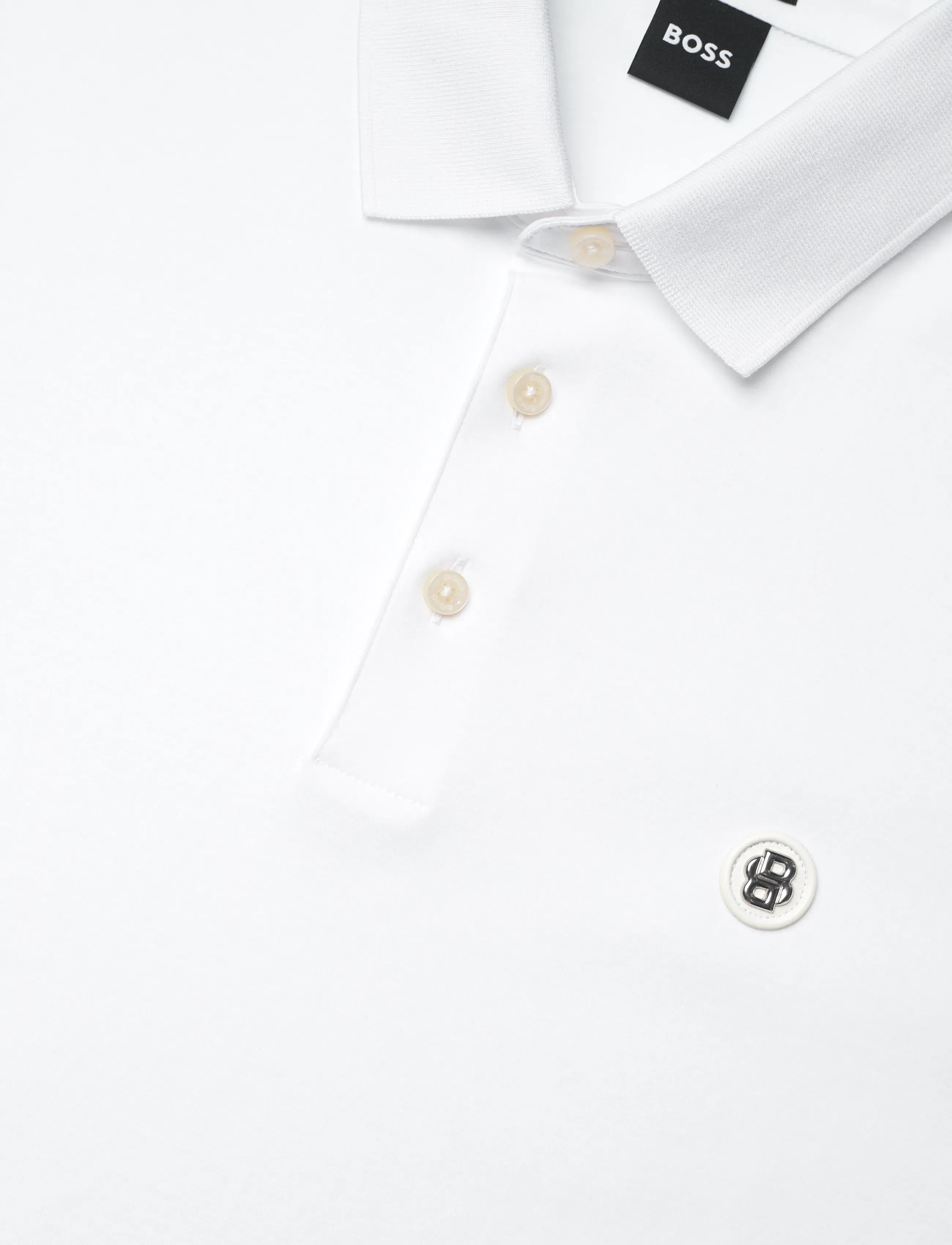 BOSS - C-Parris 01 - short-sleeved polos - white - 2