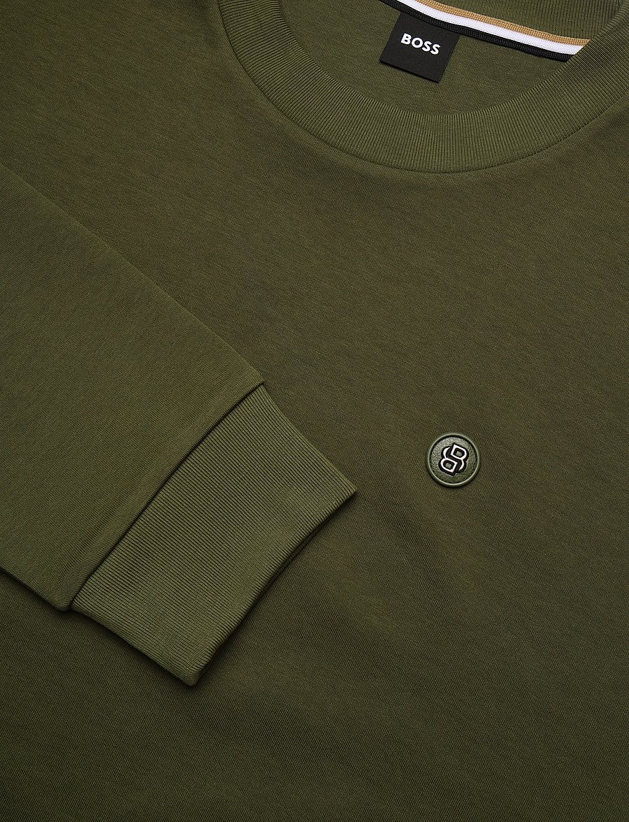 BOSS - C-Sharpe 01 - langärmelige t-shirts - open green - 2