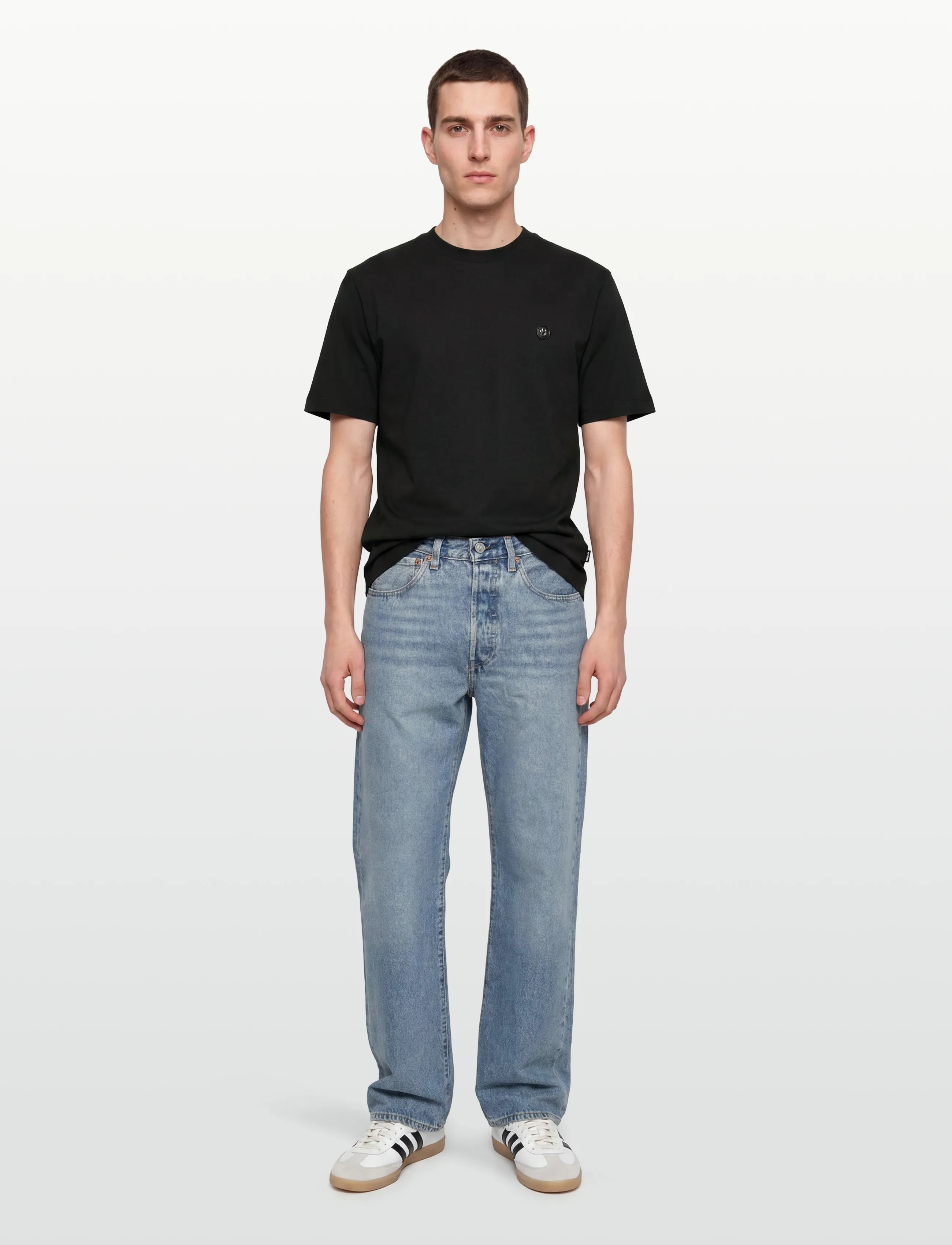 BOSS C-Taut 01 - T-Shirts - BLACK / black