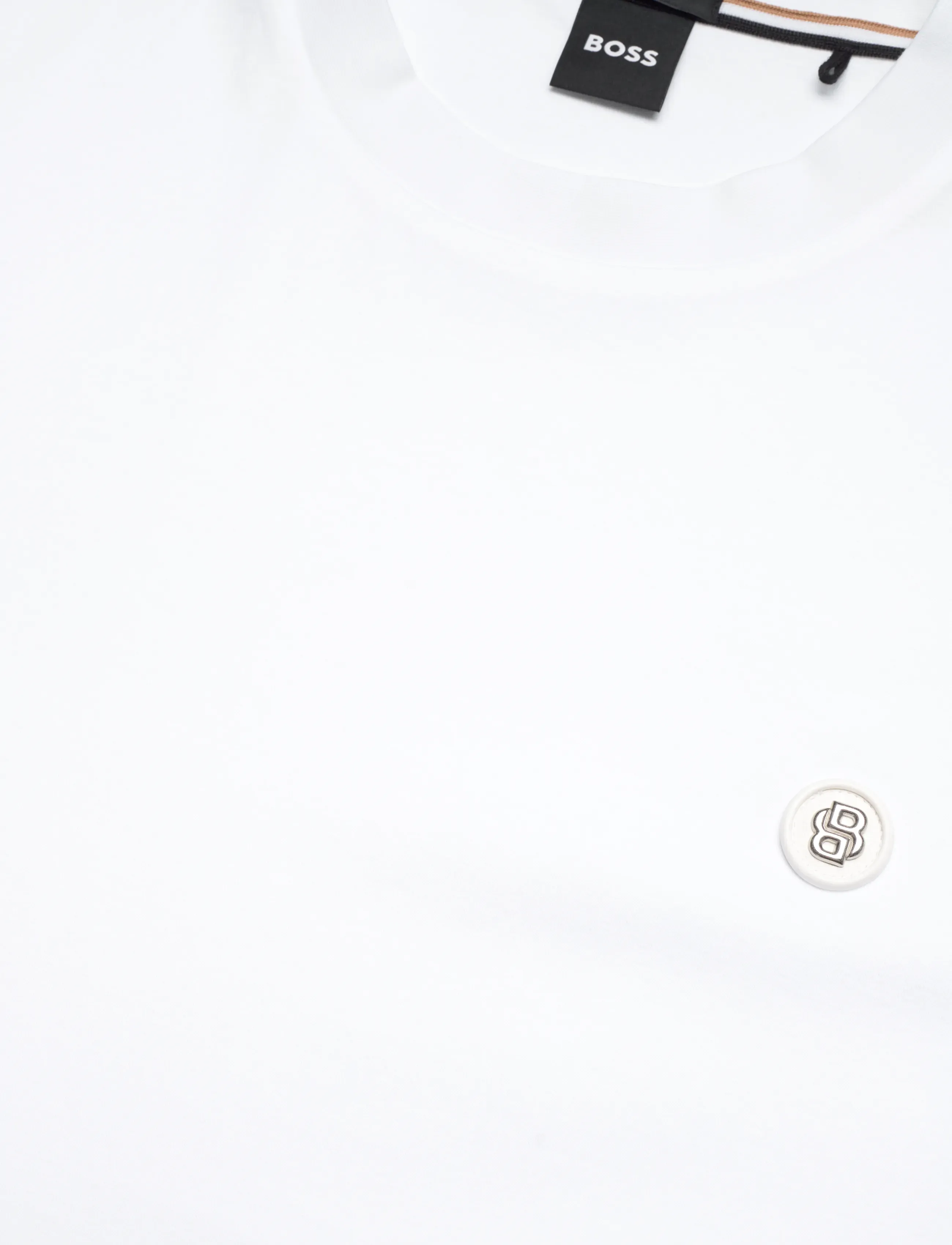 BOSS - C-Taut 01 - short-sleeved t-shirts - white - 5