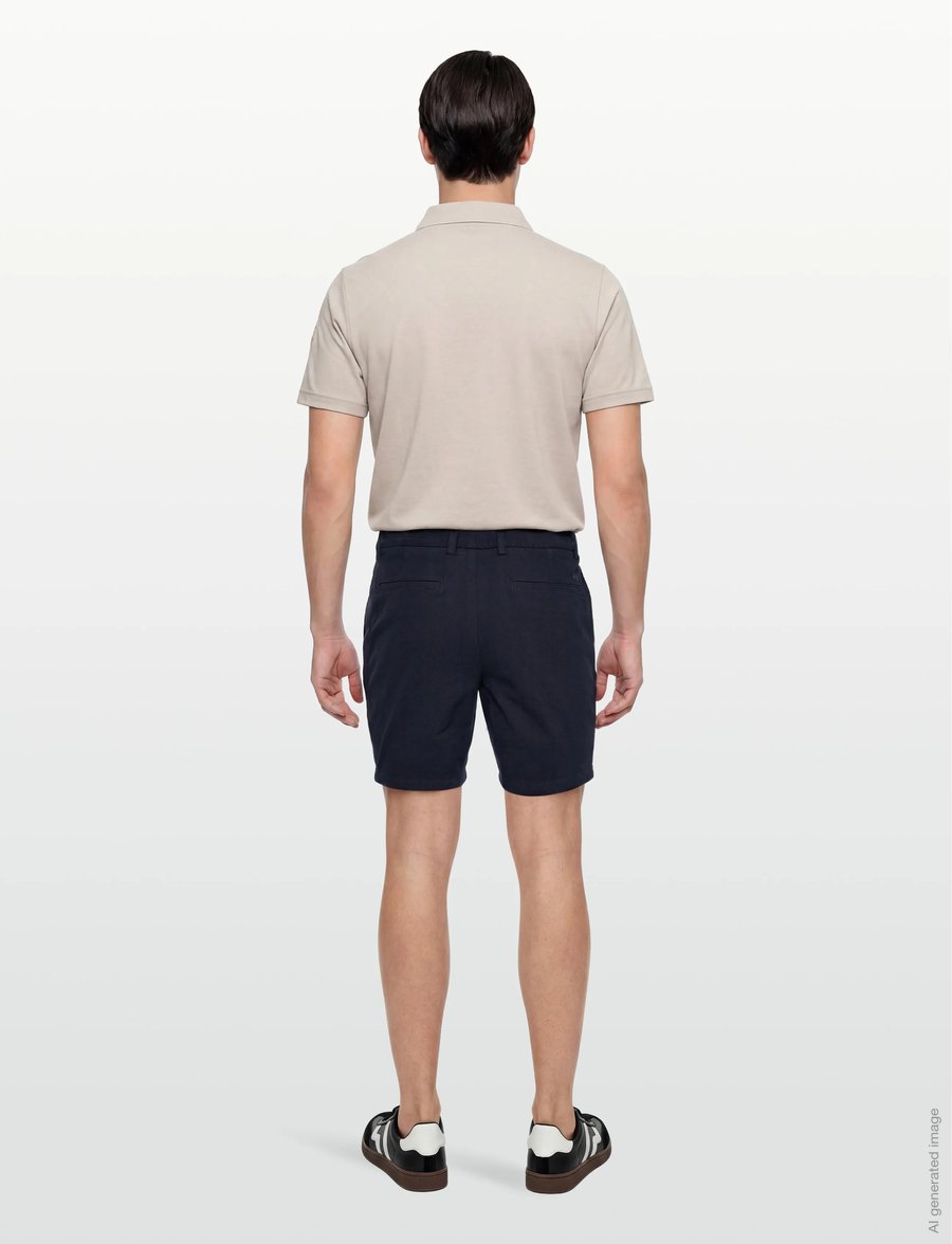 BOSS - H-Kane1-Shorts - chinos shorts - dark blue - 4