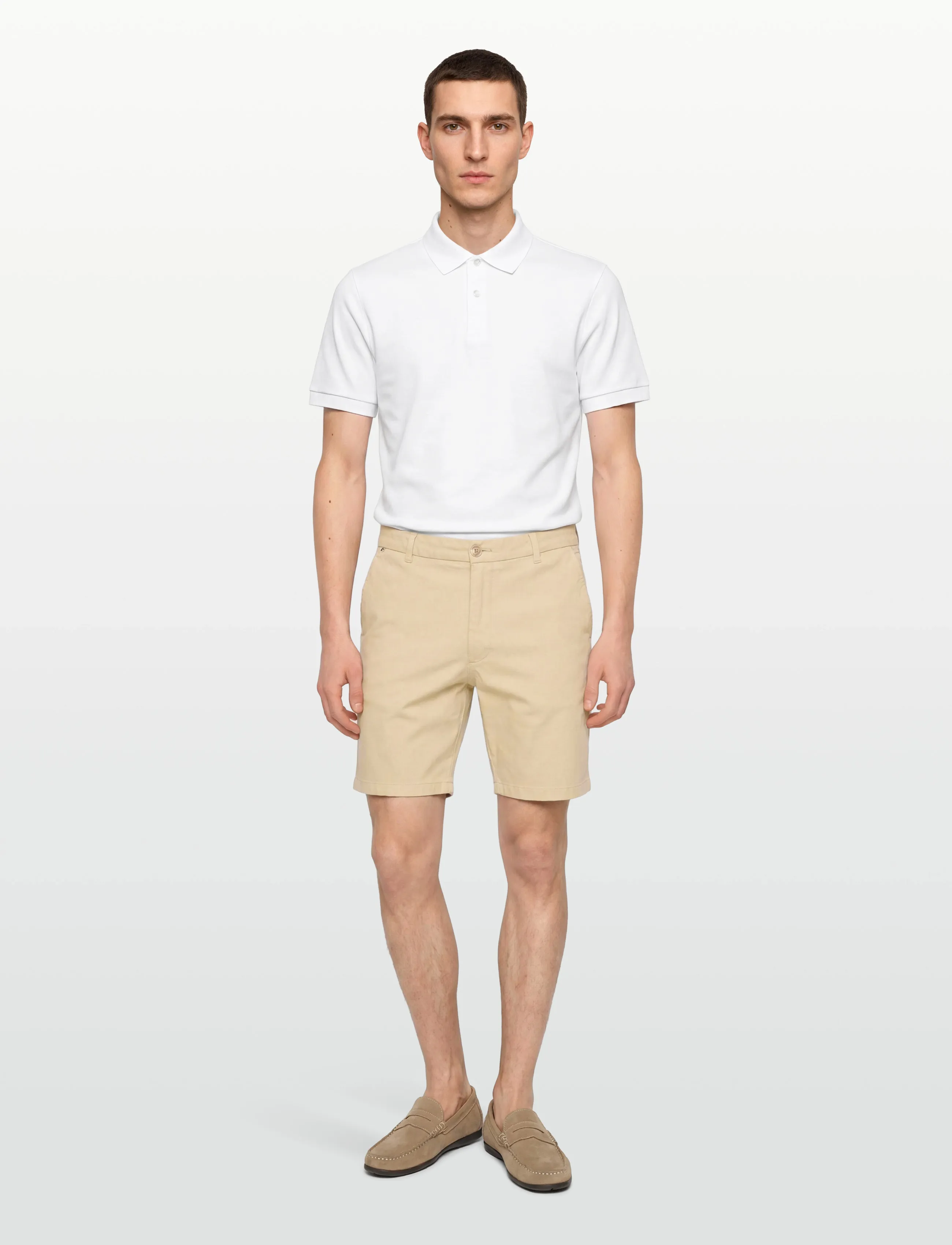BOSS - H-Kane1-Shorts - chino lühikesed püksid - open beige - 0