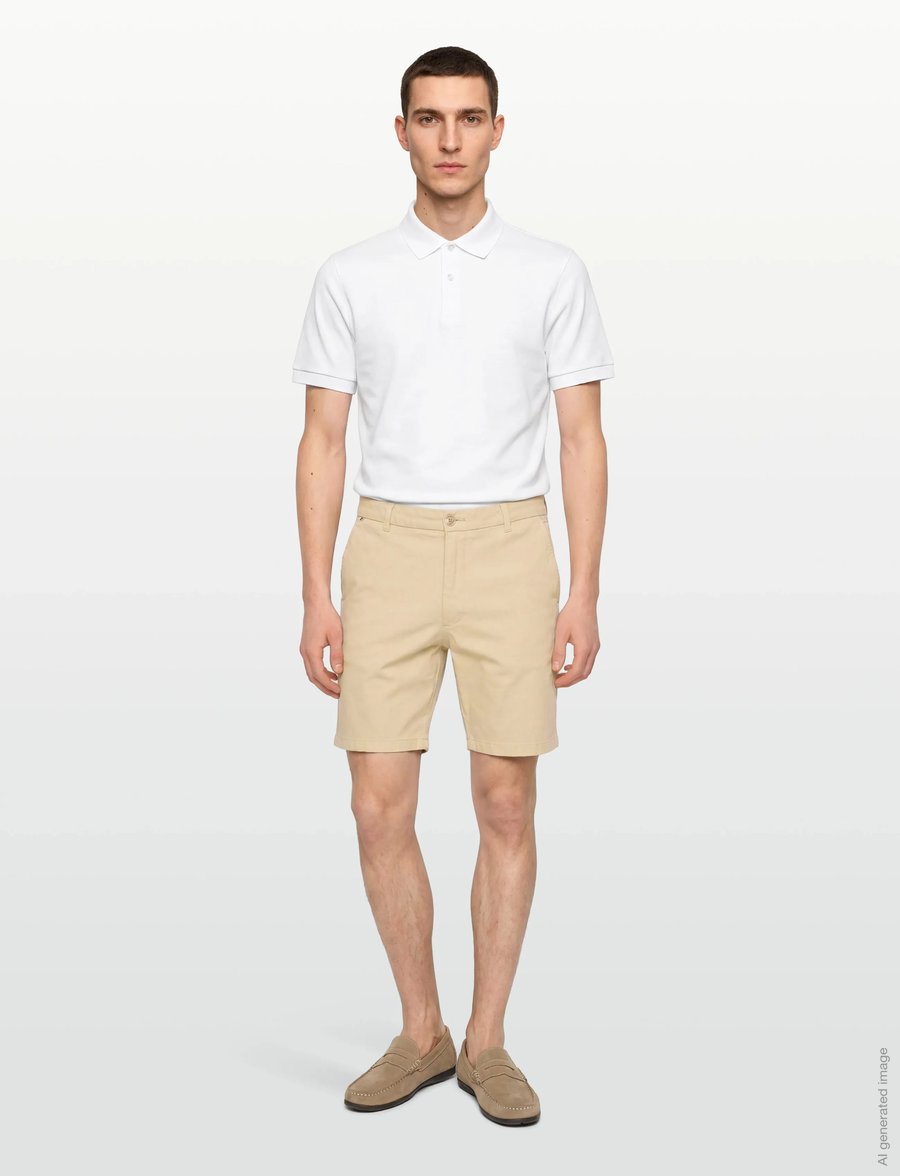 BOSS - H-Kane1-Shorts - chinos shorts - open beige - 0