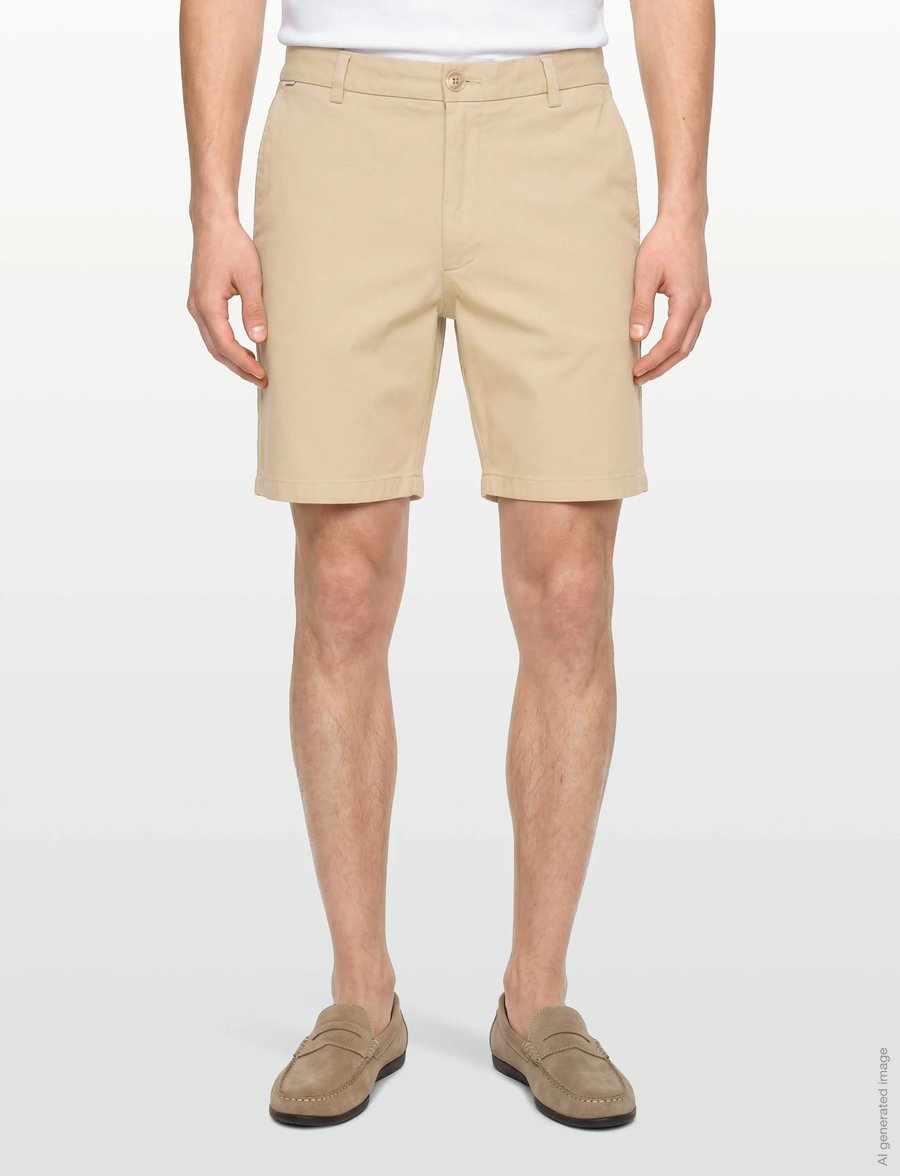 BOSS - H-Kane1-Shorts - chinos shorts - open beige - 3