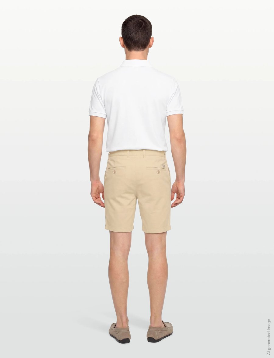 BOSS - H-Kane1-Shorts - chinos shorts - open beige - 4