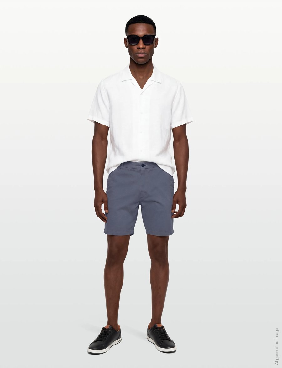 BOSS - H-Kane1-Shorts - chinos shorts - open blue - 0