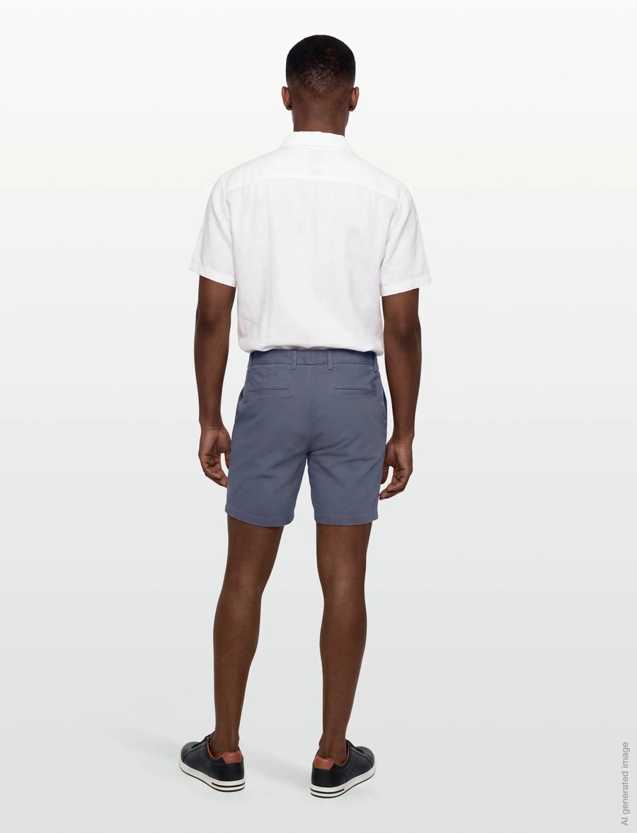BOSS - H-Kane1-Shorts - chinos shorts - open blue - 4