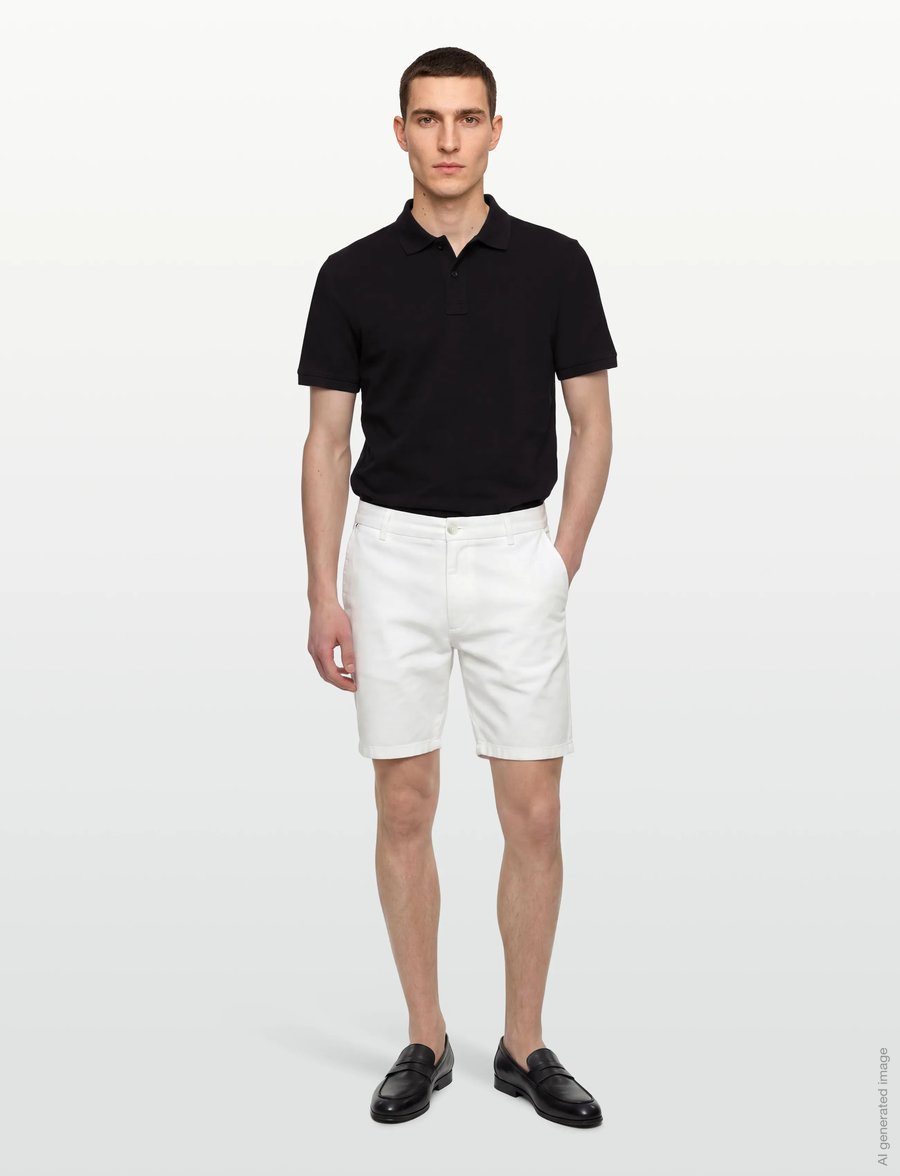 BOSS - H-Kane1-Shorts - chinos shorts - white - 0